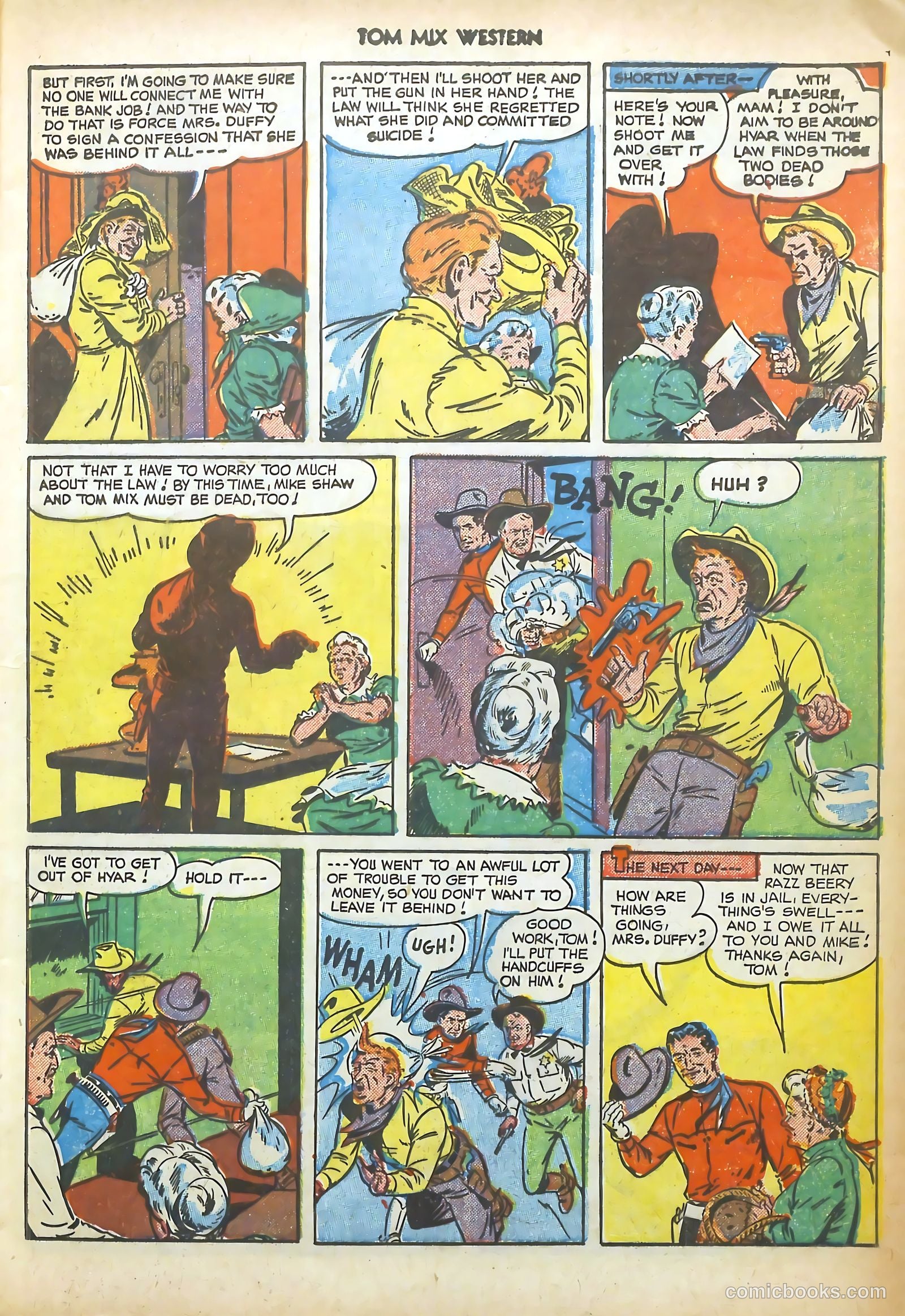 Tom Mix Western #35 — page 9 of 52