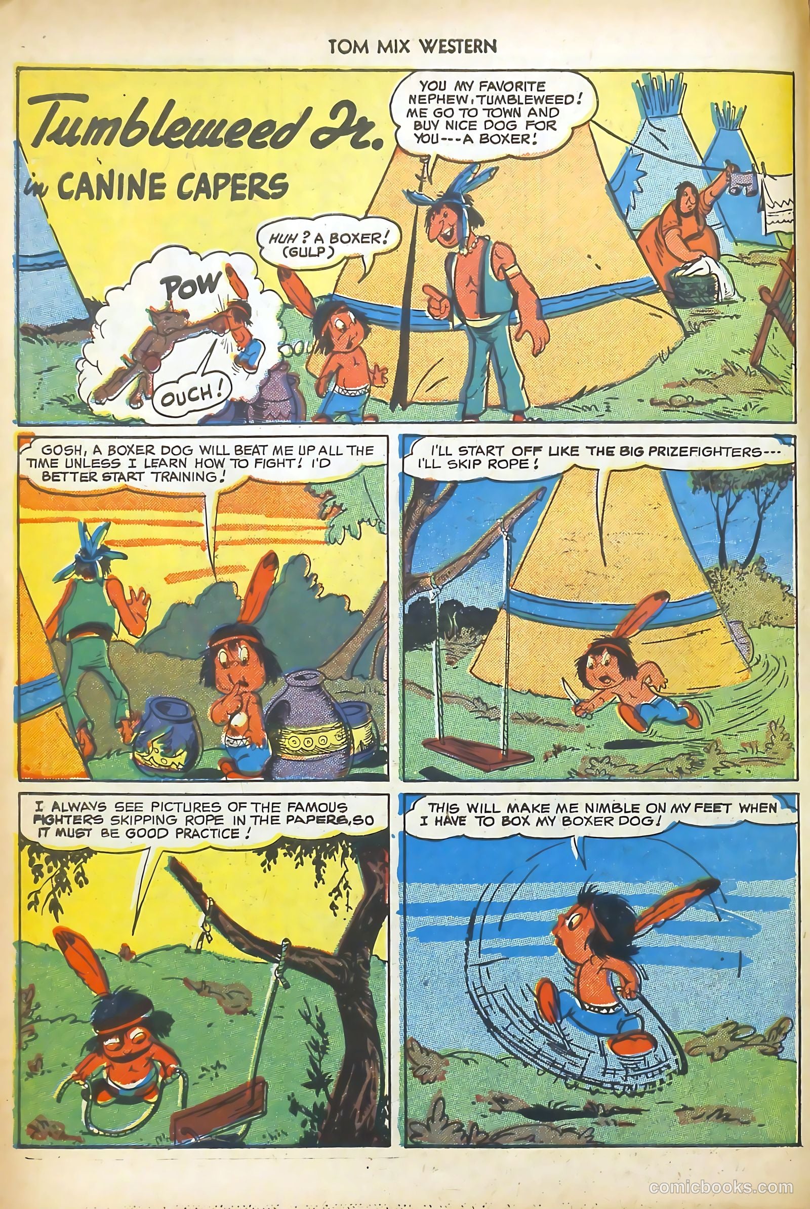 Tom Mix Western #35 — page 10 of 52