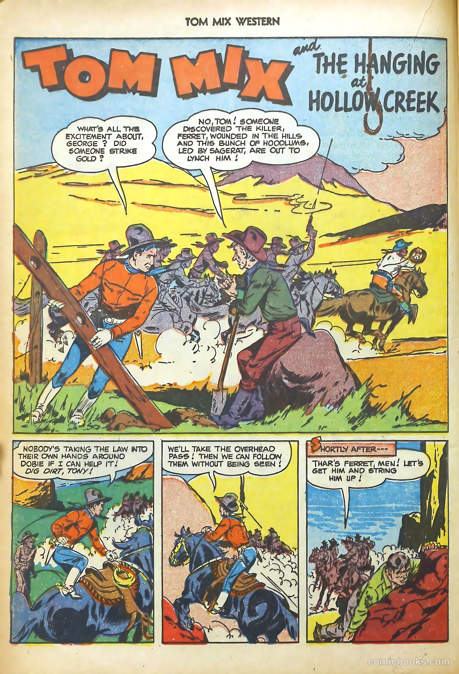 Tom Mix Western #35 — page 16 of 52