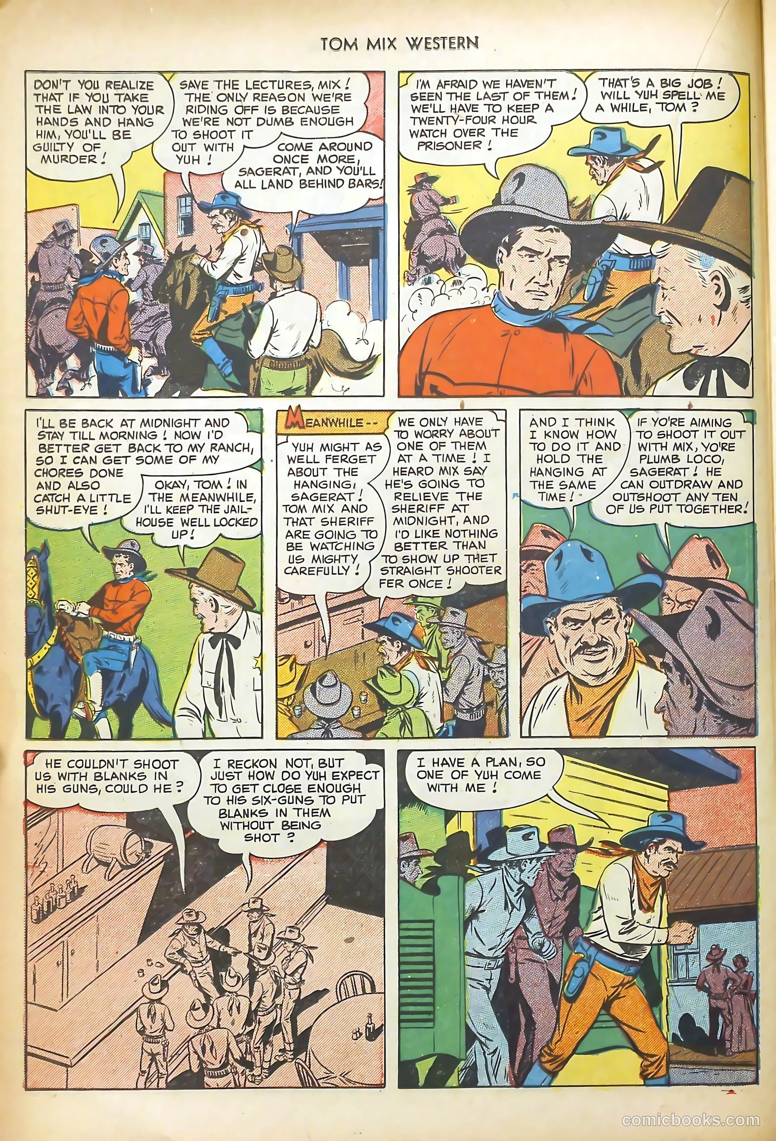 Tom Mix Western #35 — page 18 of 52