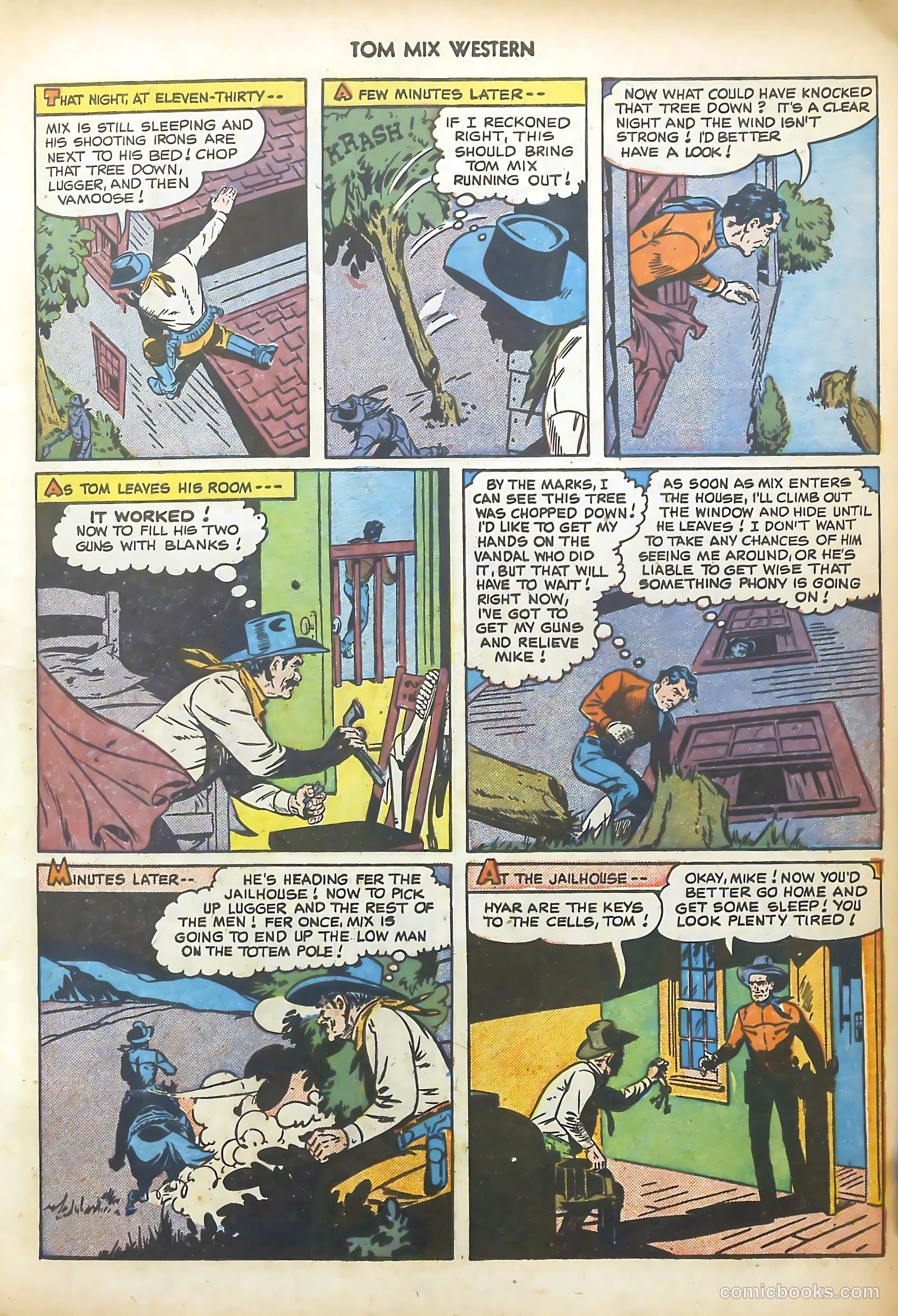 Tom Mix Western #35 — page 19 of 52
