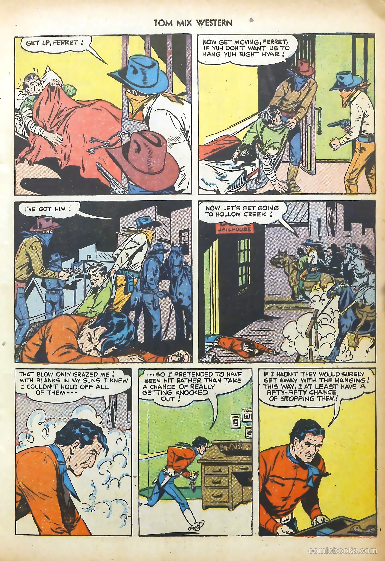 Tom Mix Western #35 — page 21 of 52