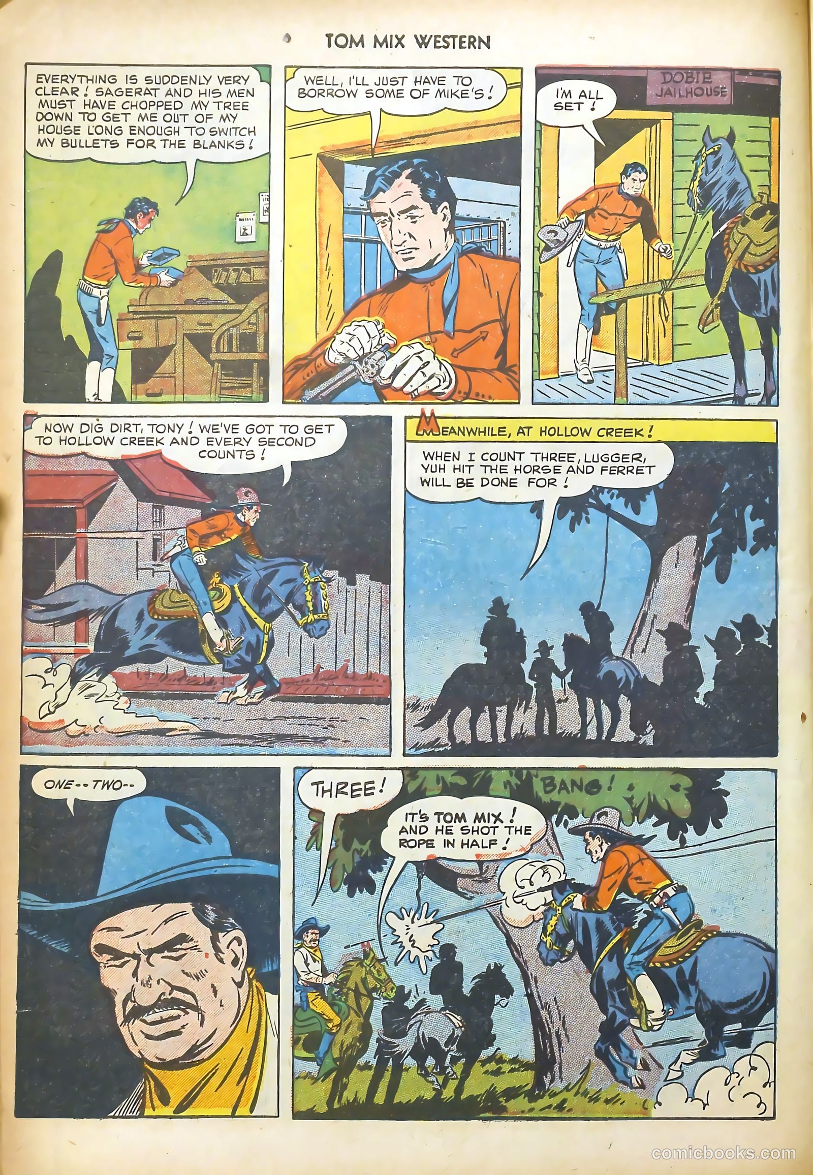 Tom Mix Western #35 — page 22 of 52
