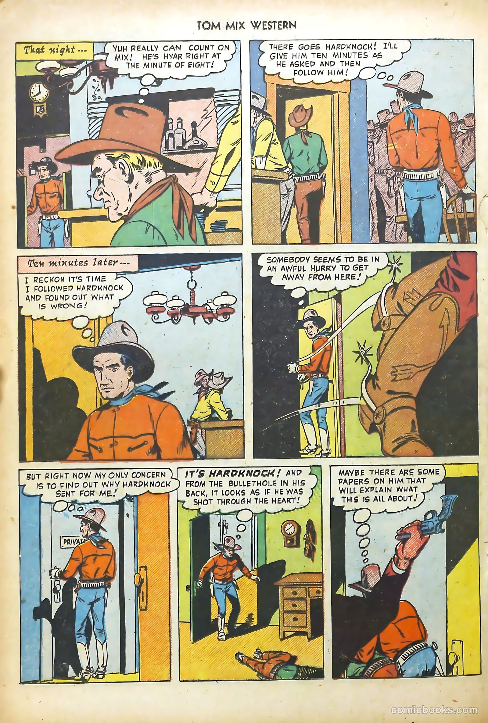 Tom Mix Western #35 — page 28 of 52