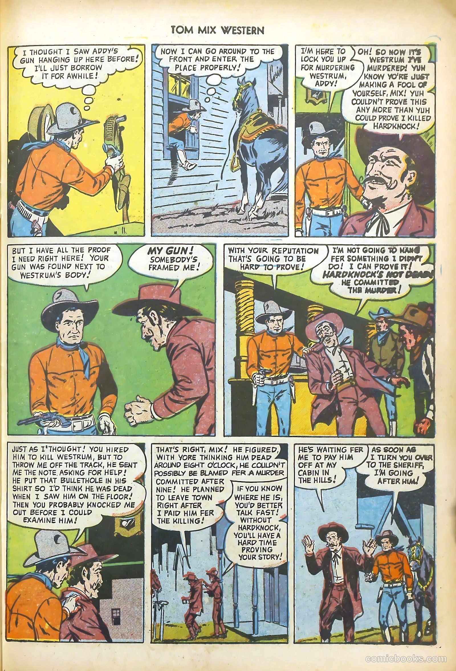Tom Mix Western #35 — page 31 of 52