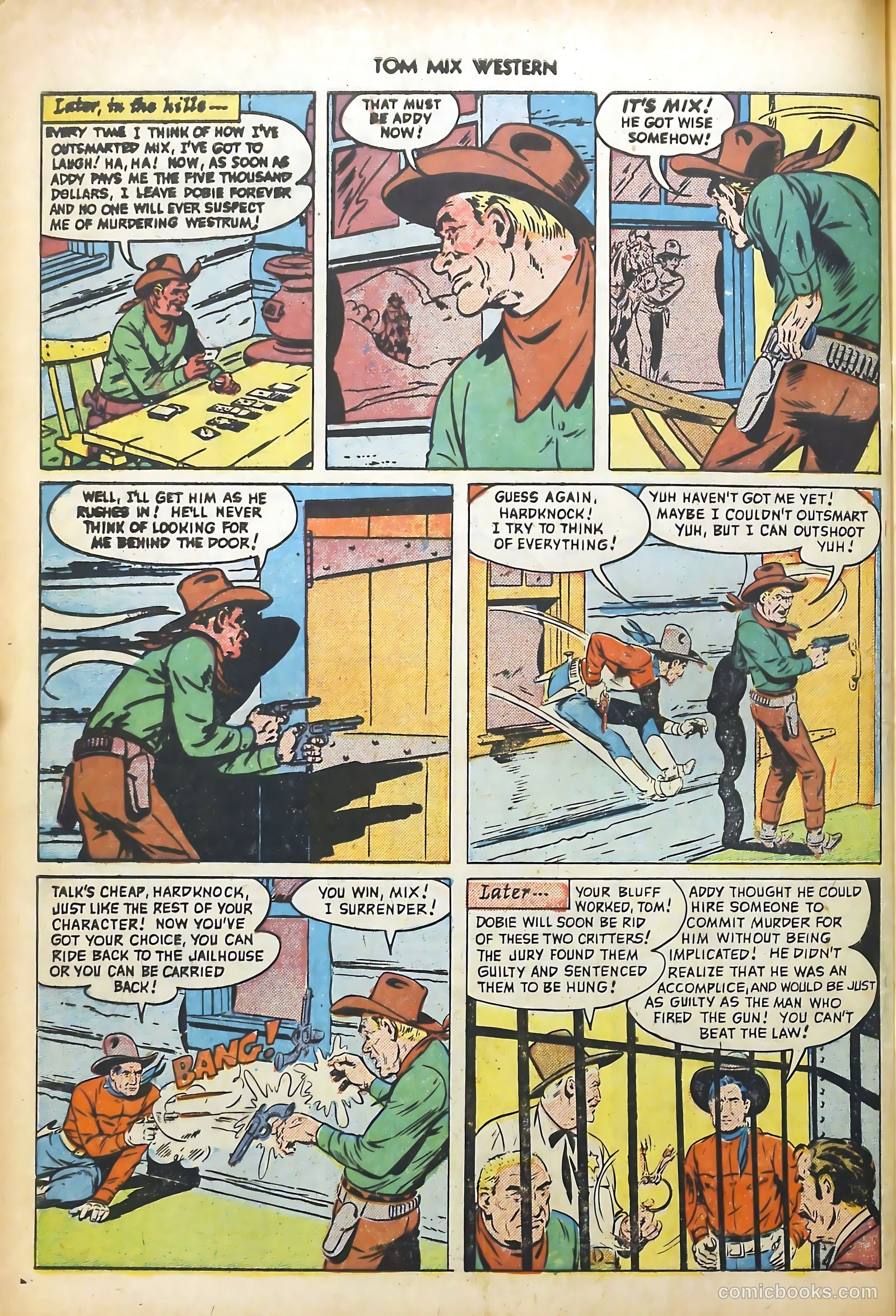 Tom Mix Western #35 — page 32 of 52