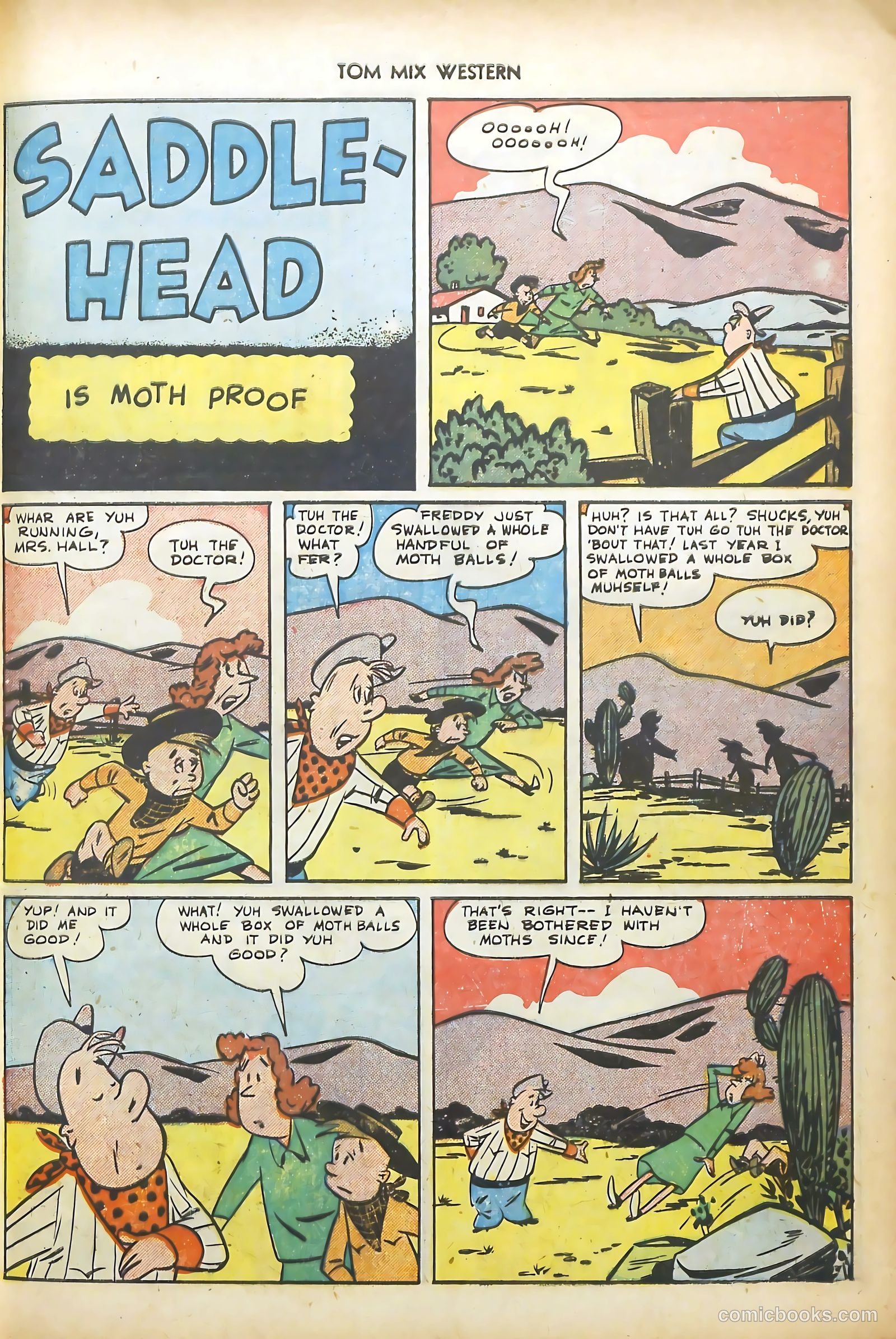 Tom Mix Western #35 — page 33 of 52