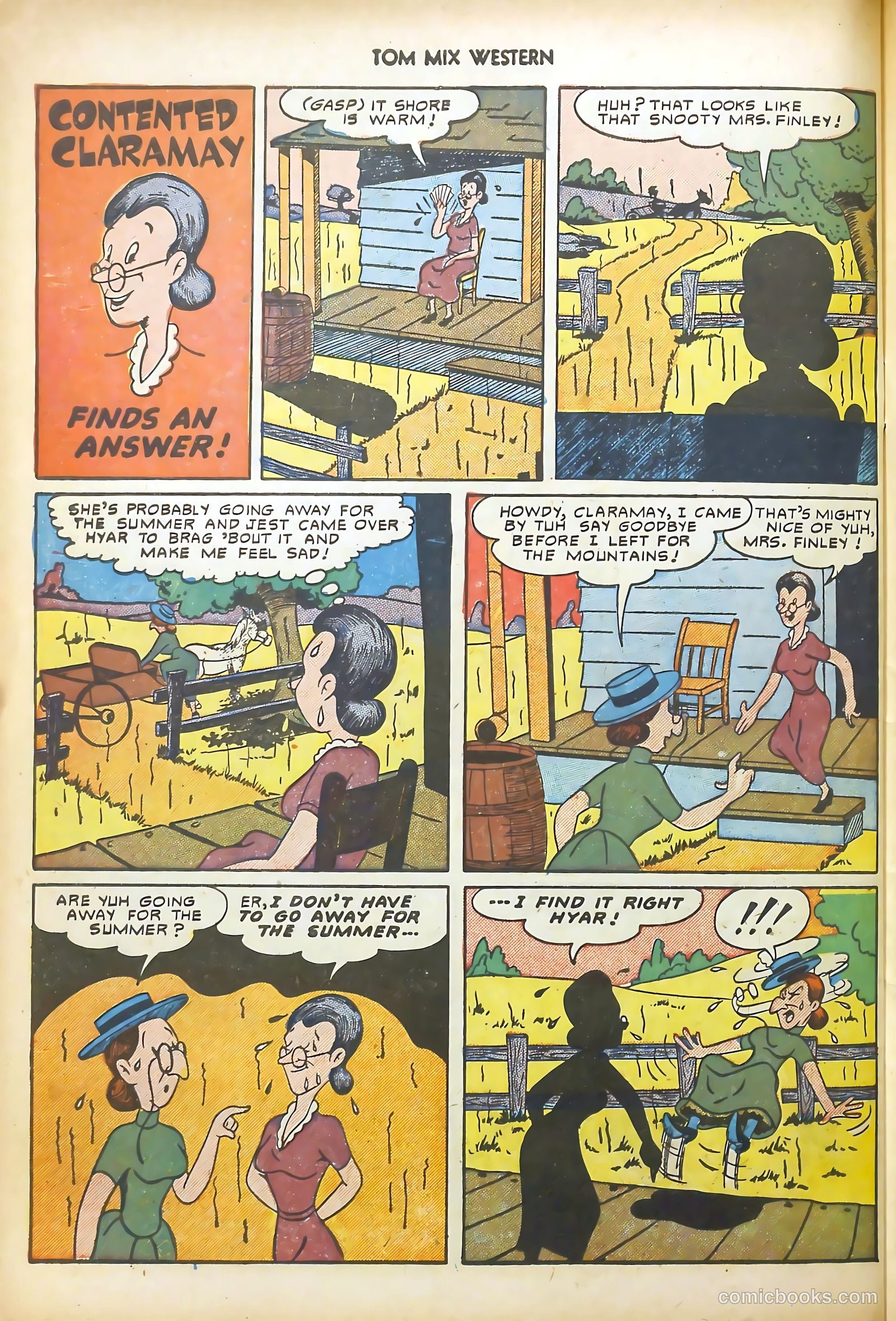 Tom Mix Western #35 — page 34 of 52