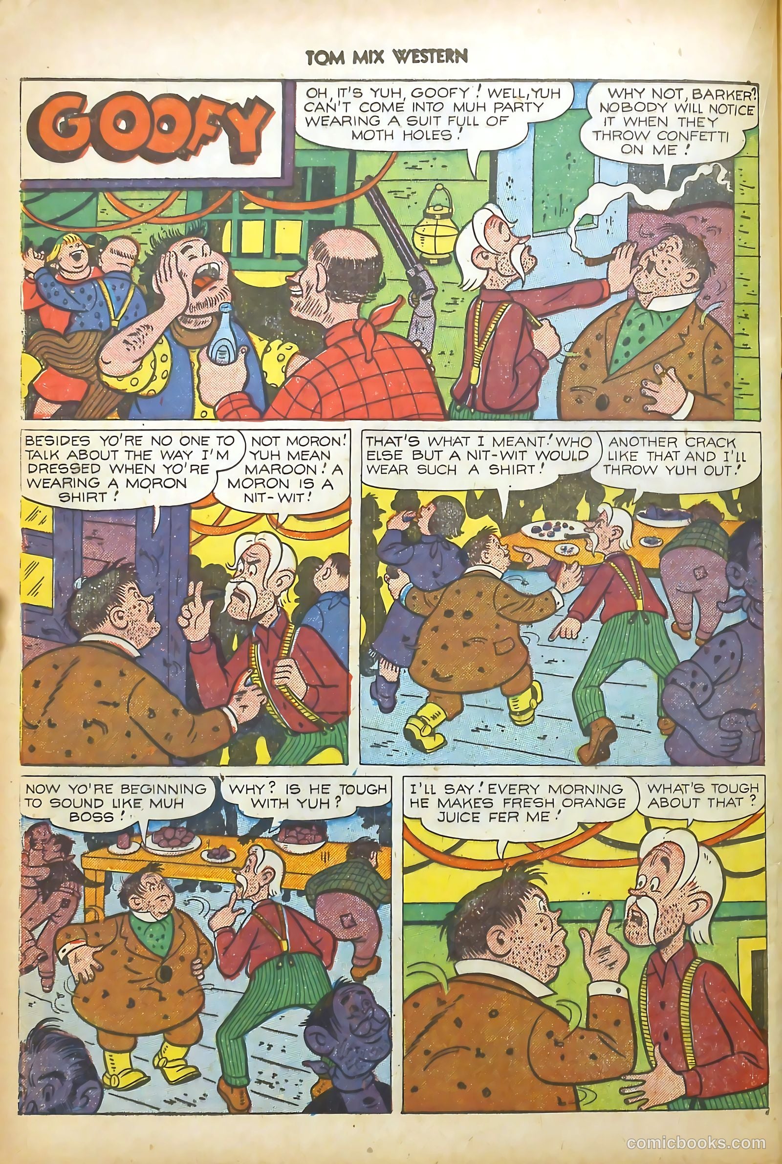 Tom Mix Western #35 — page 36 of 52