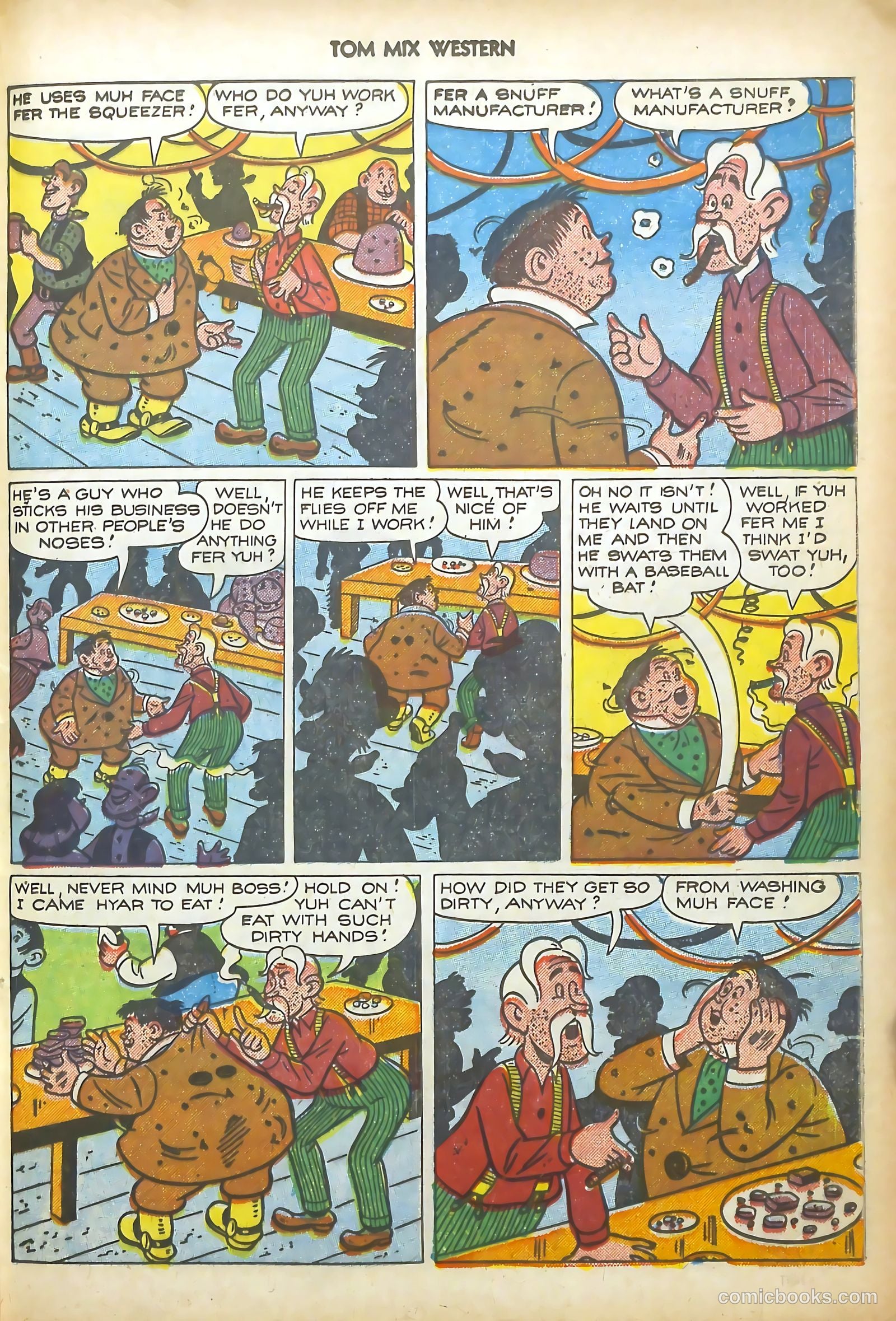 Tom Mix Western #35 — page 37 of 52