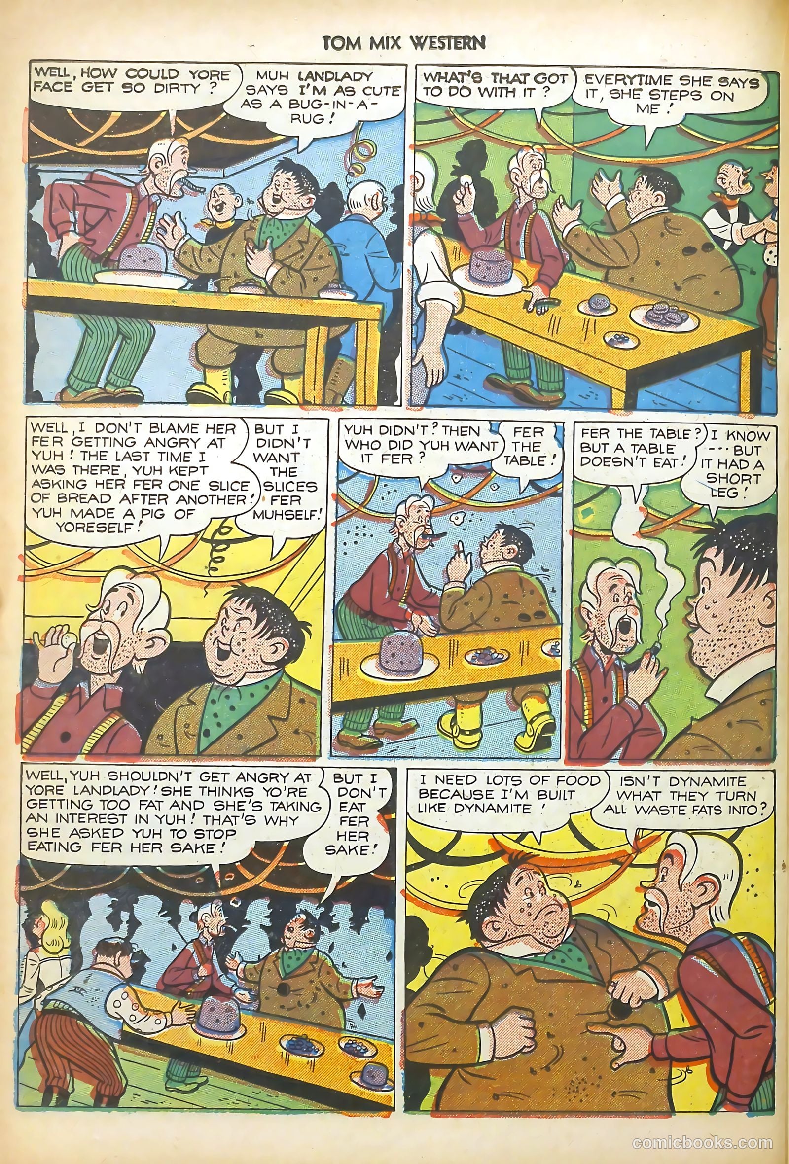 Tom Mix Western #35 — page 38 of 52