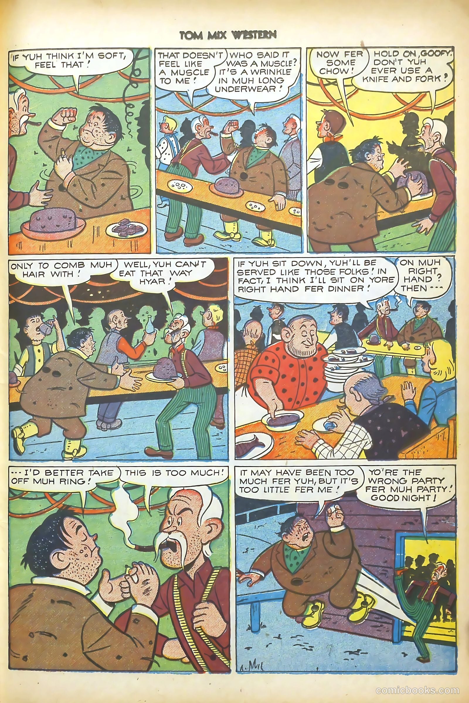 Tom Mix Western #35 — page 39 of 52