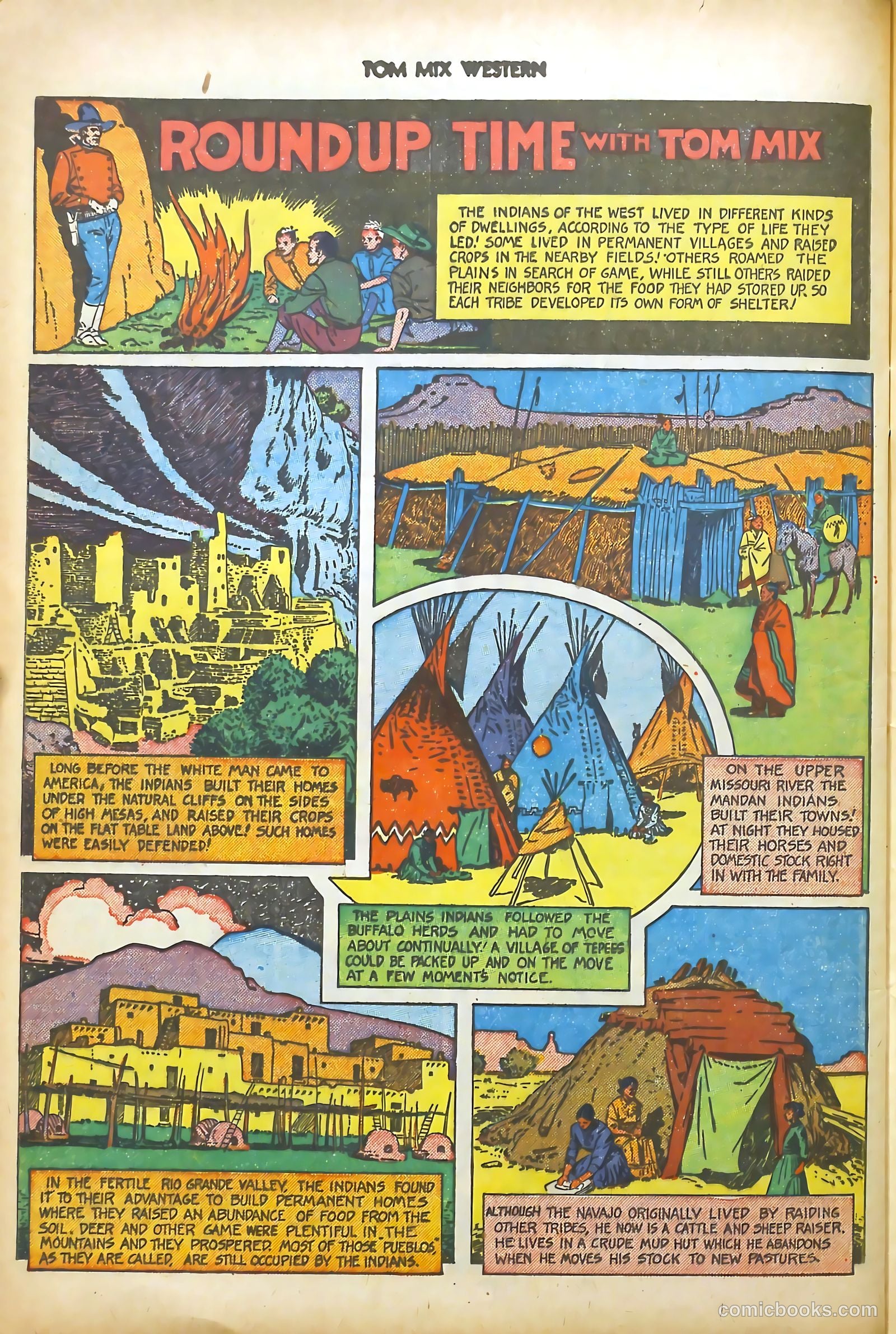 Tom Mix Western #35 — page 40 of 52