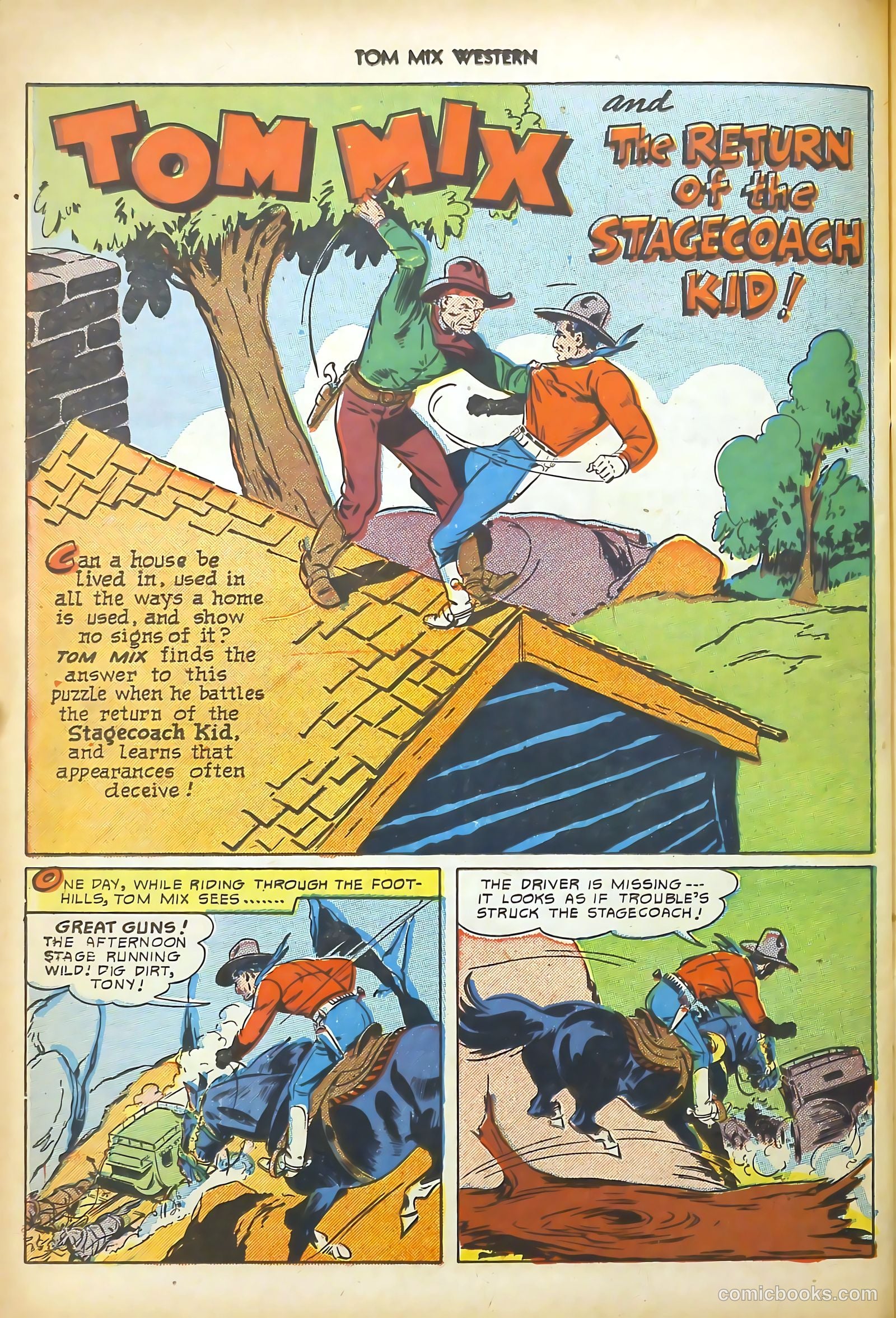 Tom Mix Western #35 — page 42 of 52