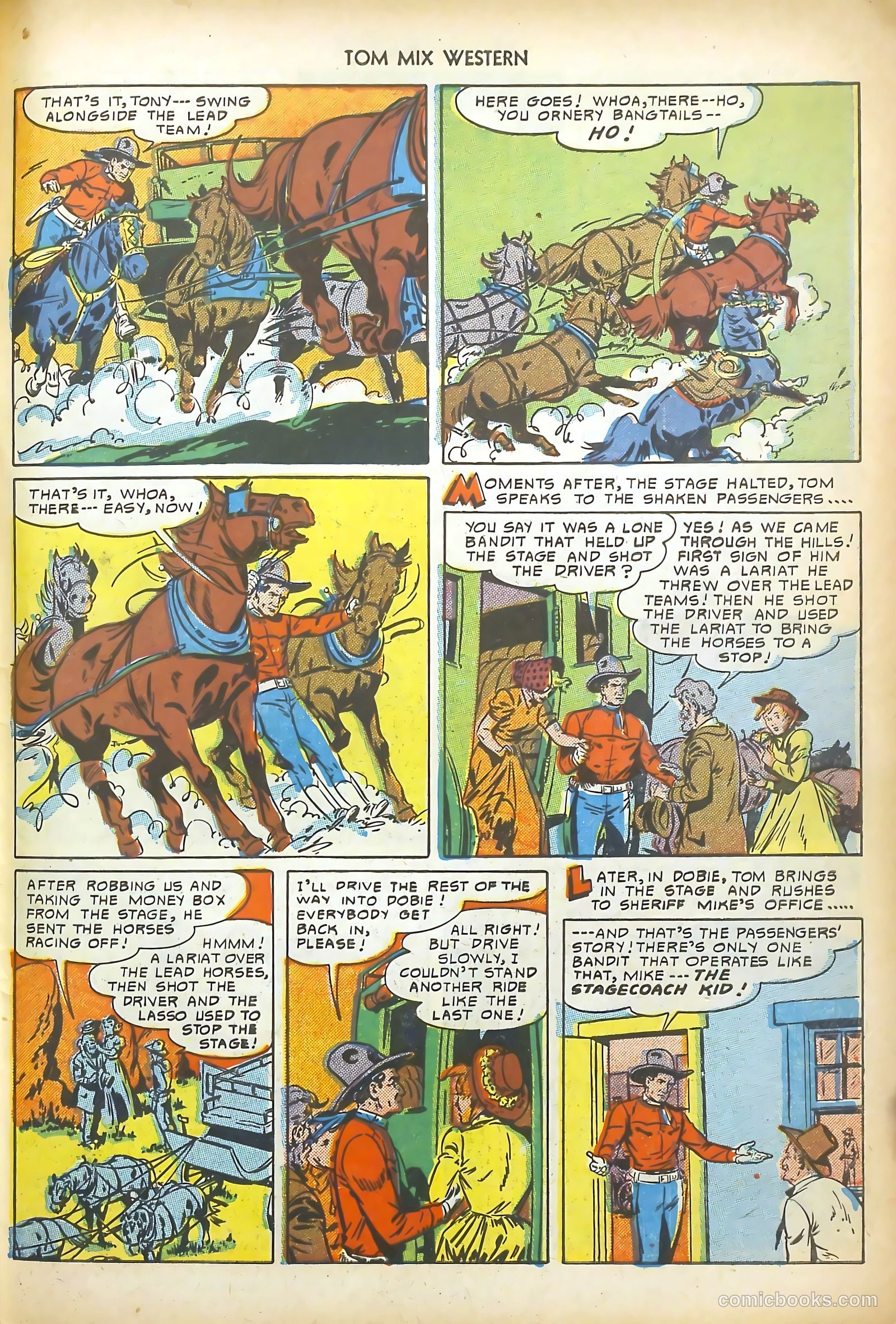 Tom Mix Western #35 — page 43 of 52