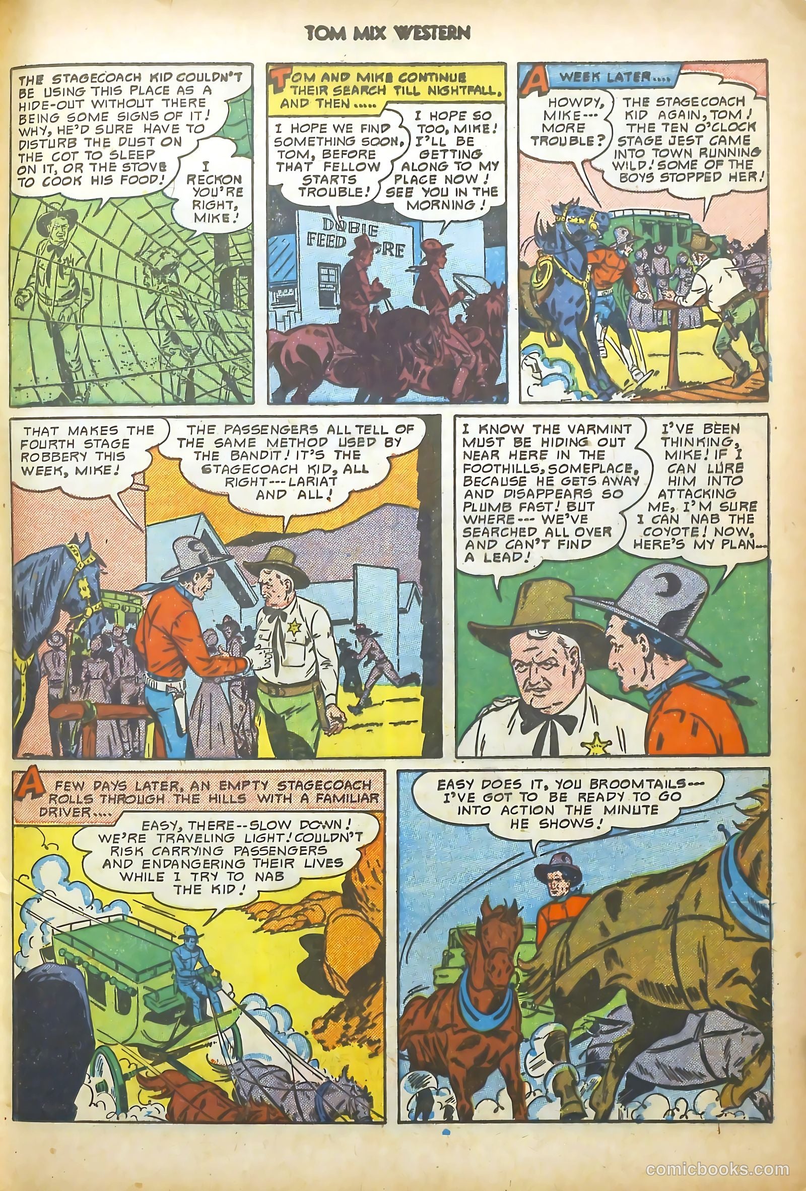 Tom Mix Western #35 — page 45 of 52