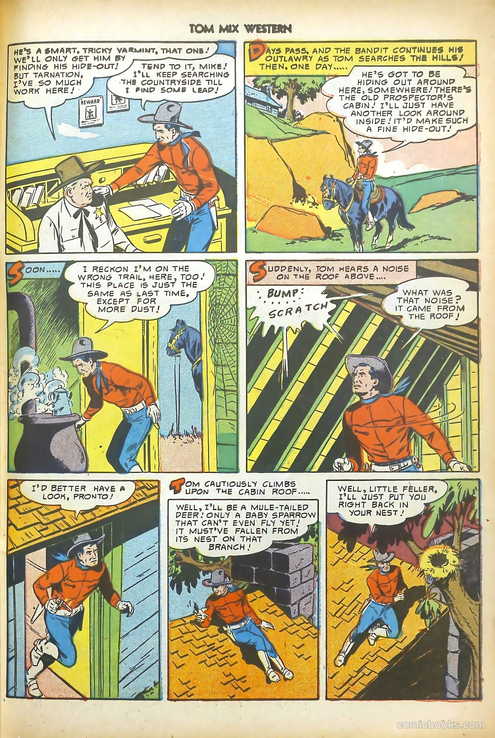 Tom Mix Western #35 — page 47 of 52