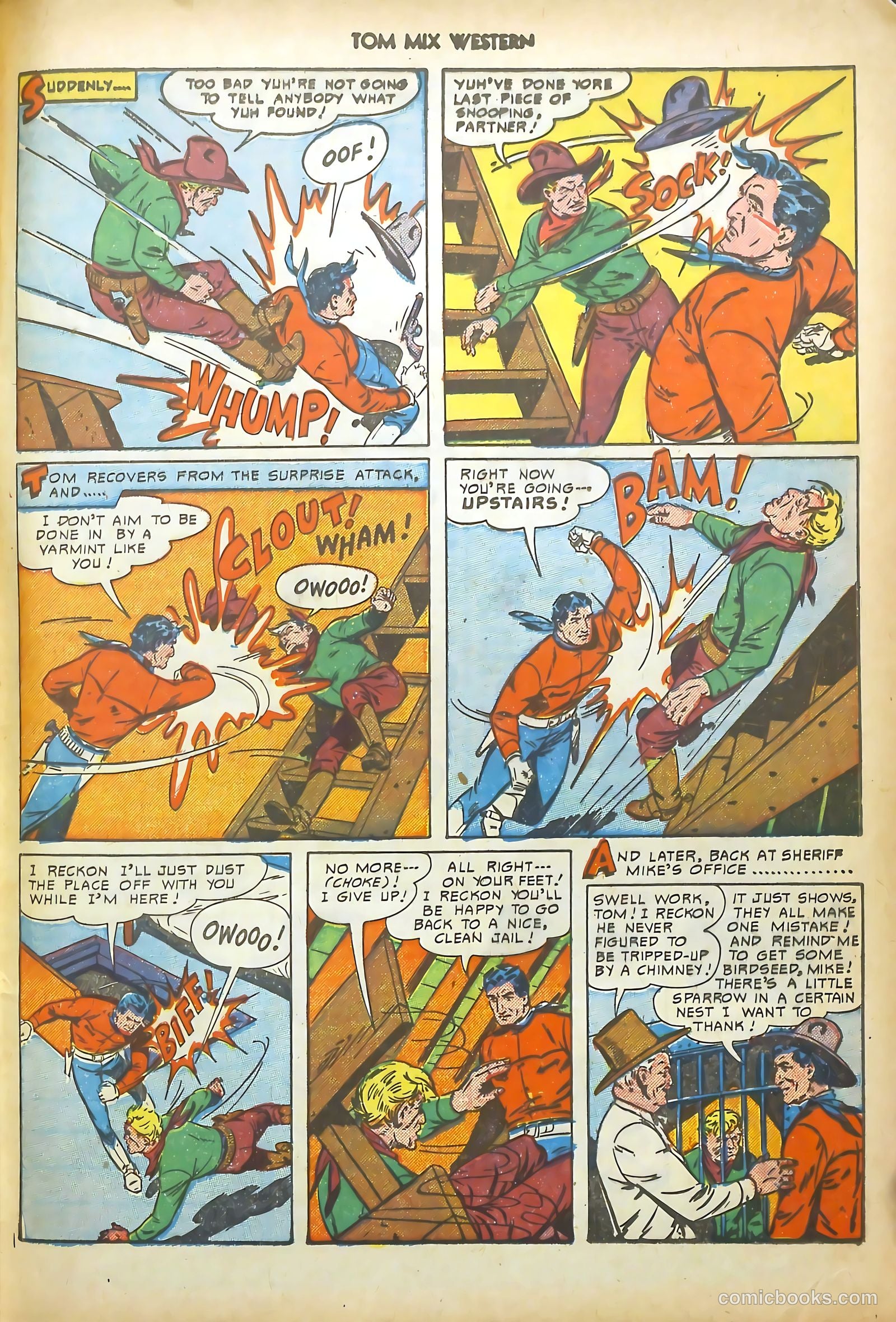 Tom Mix Western #35 — page 49 of 52