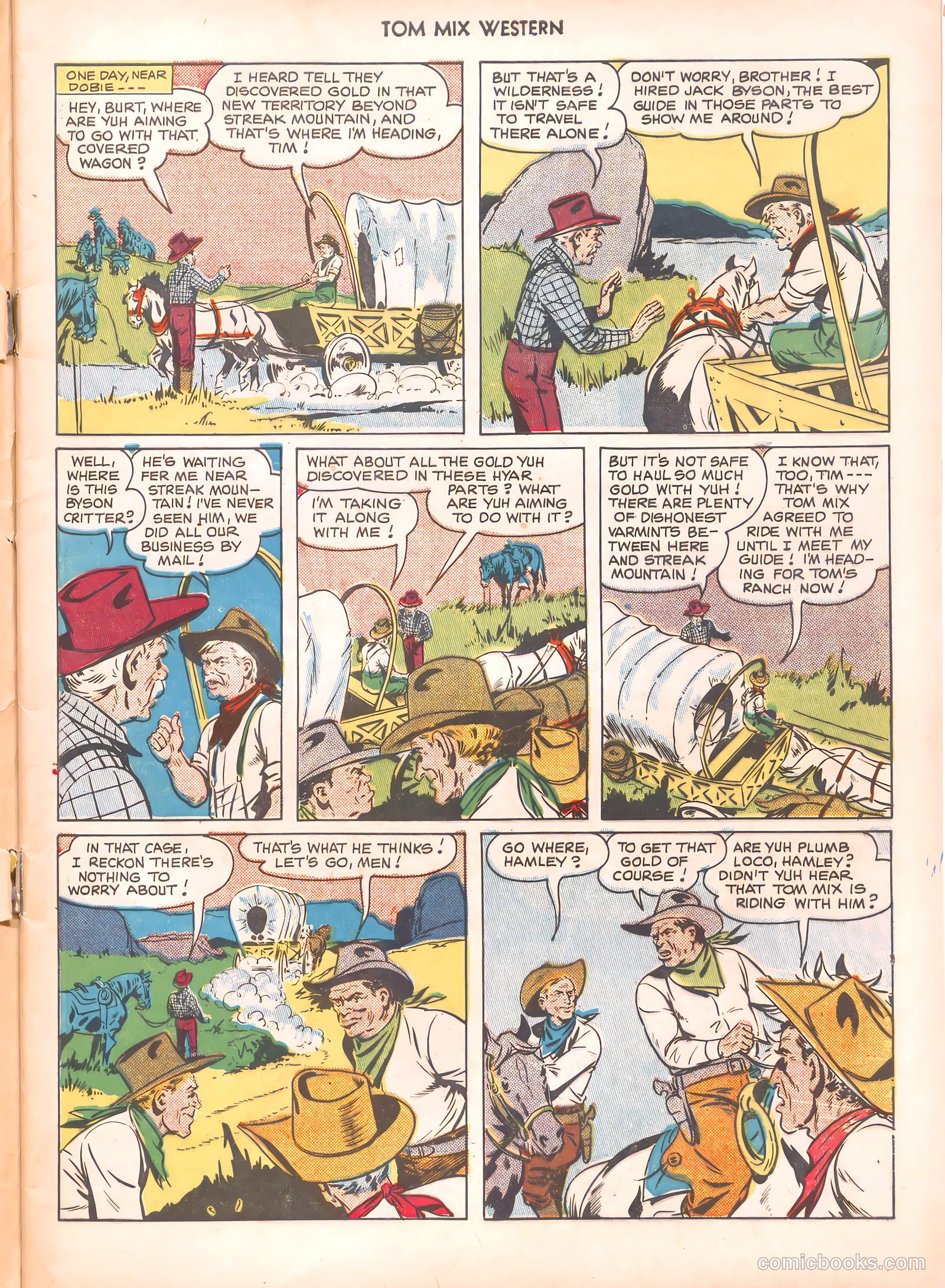 Tom Mix Western #36 — page 5 of 52