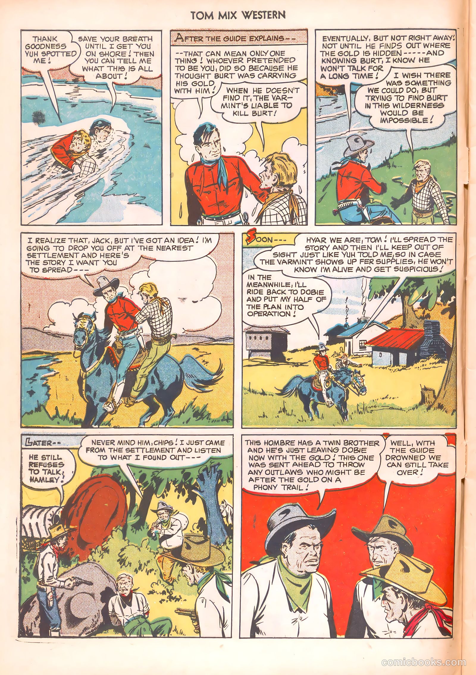 Tom Mix Western #36 — page 8 of 52