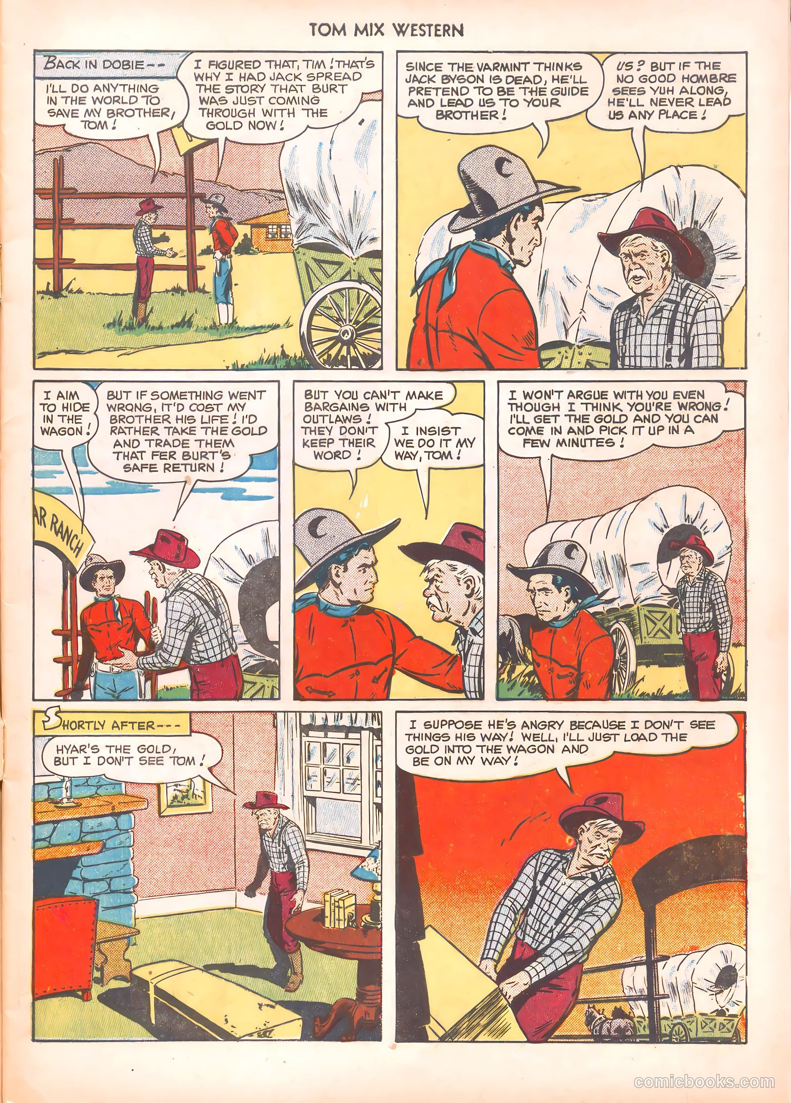 Tom Mix Western #36 — page 9 of 52