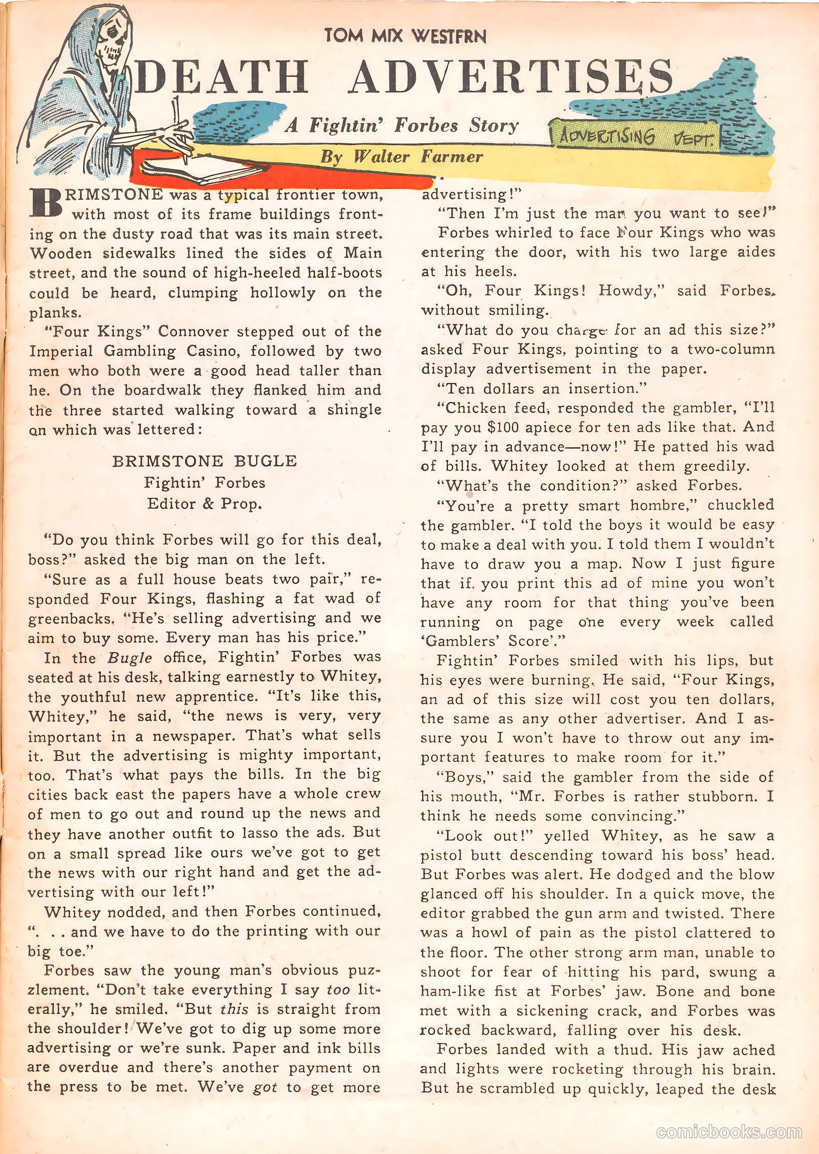 Tom Mix Western #36 — page 13 of 52