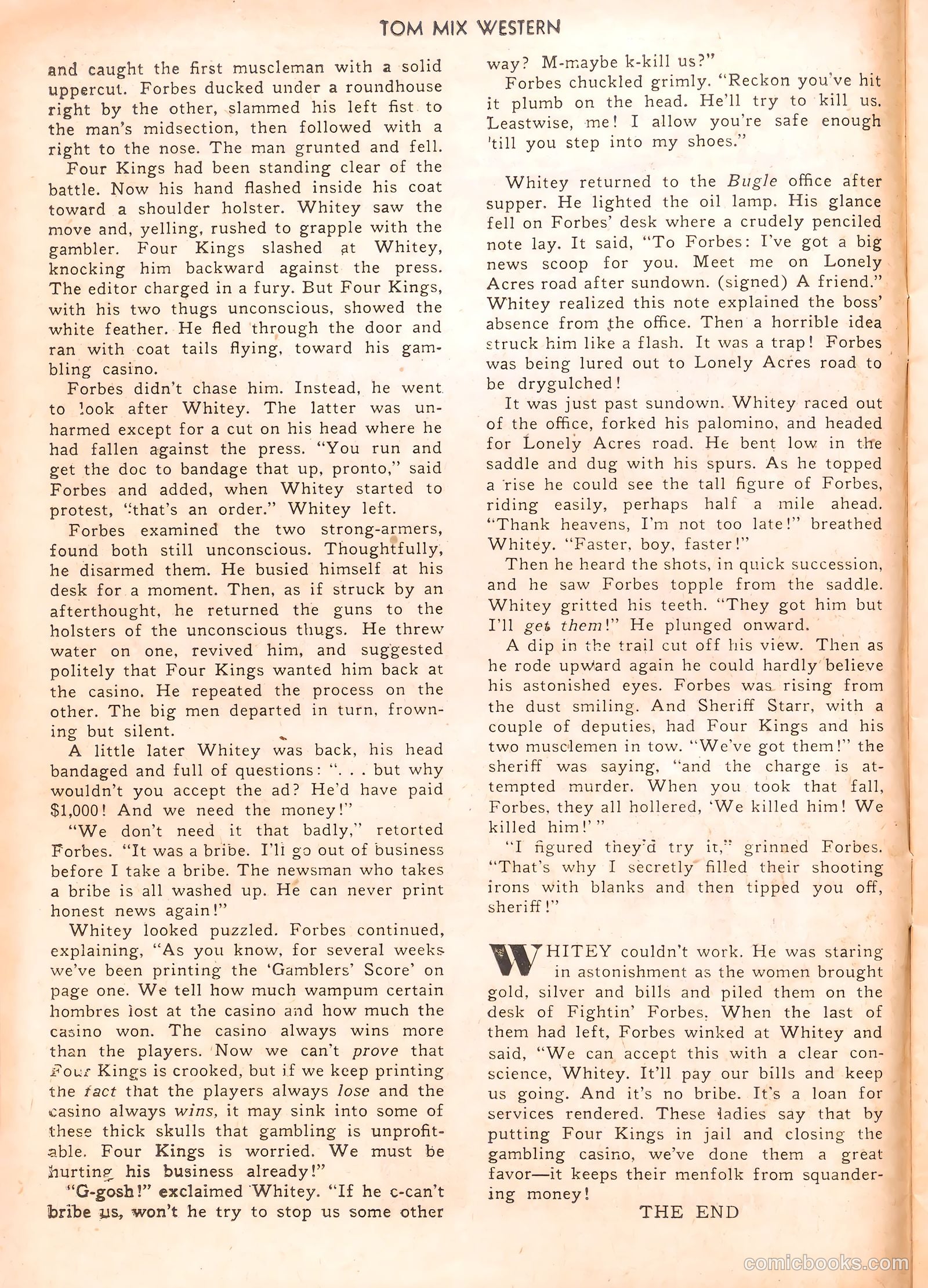 Tom Mix Western #36 — page 14 of 52