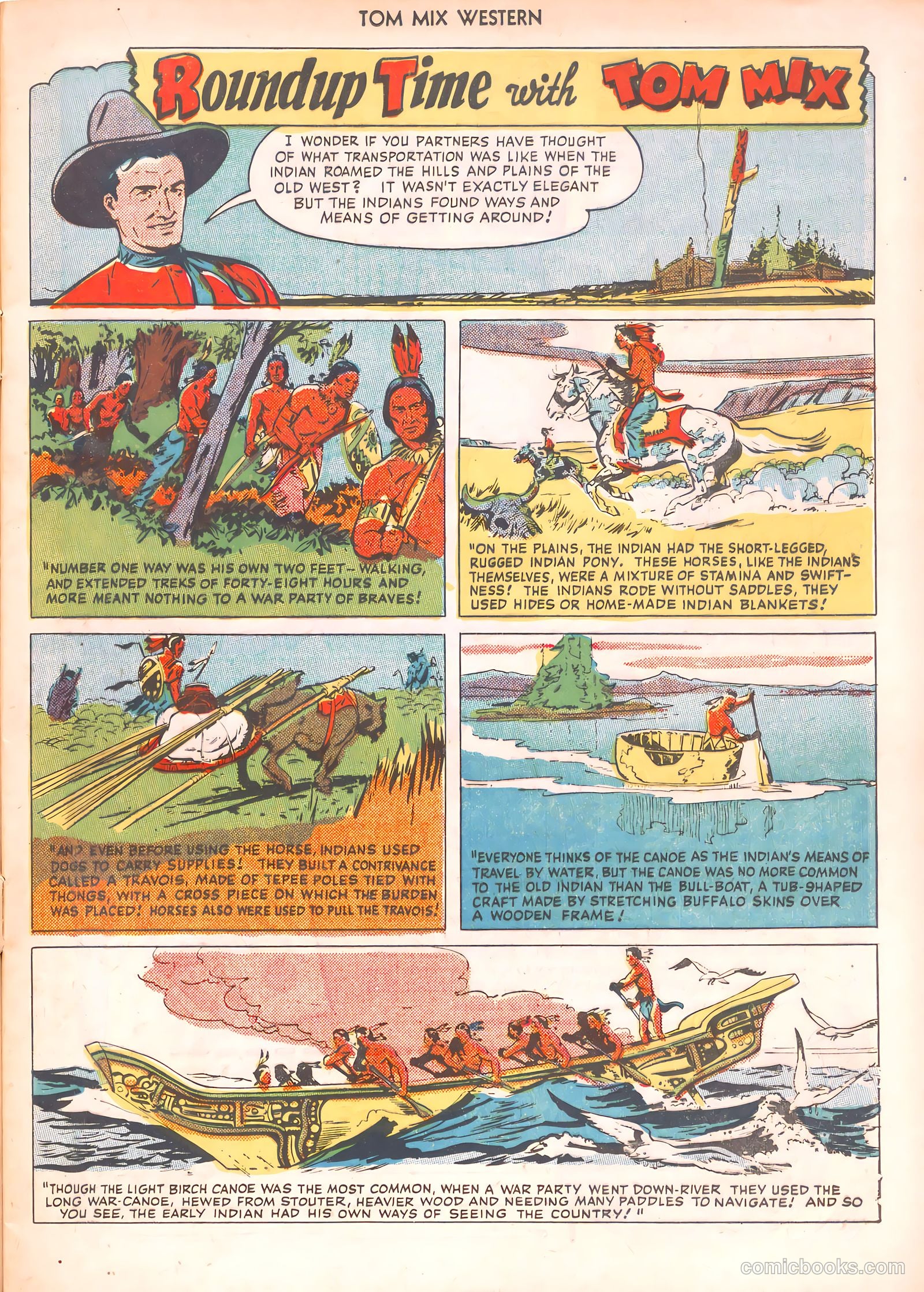 Tom Mix Western #36 — page 17 of 52