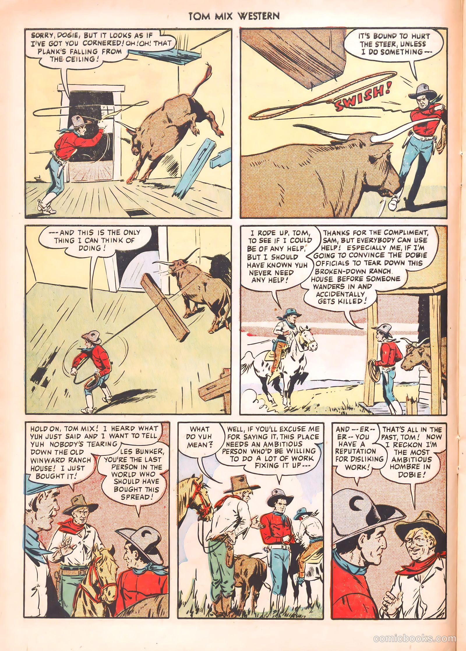Tom Mix Western #36 — page 20 of 52