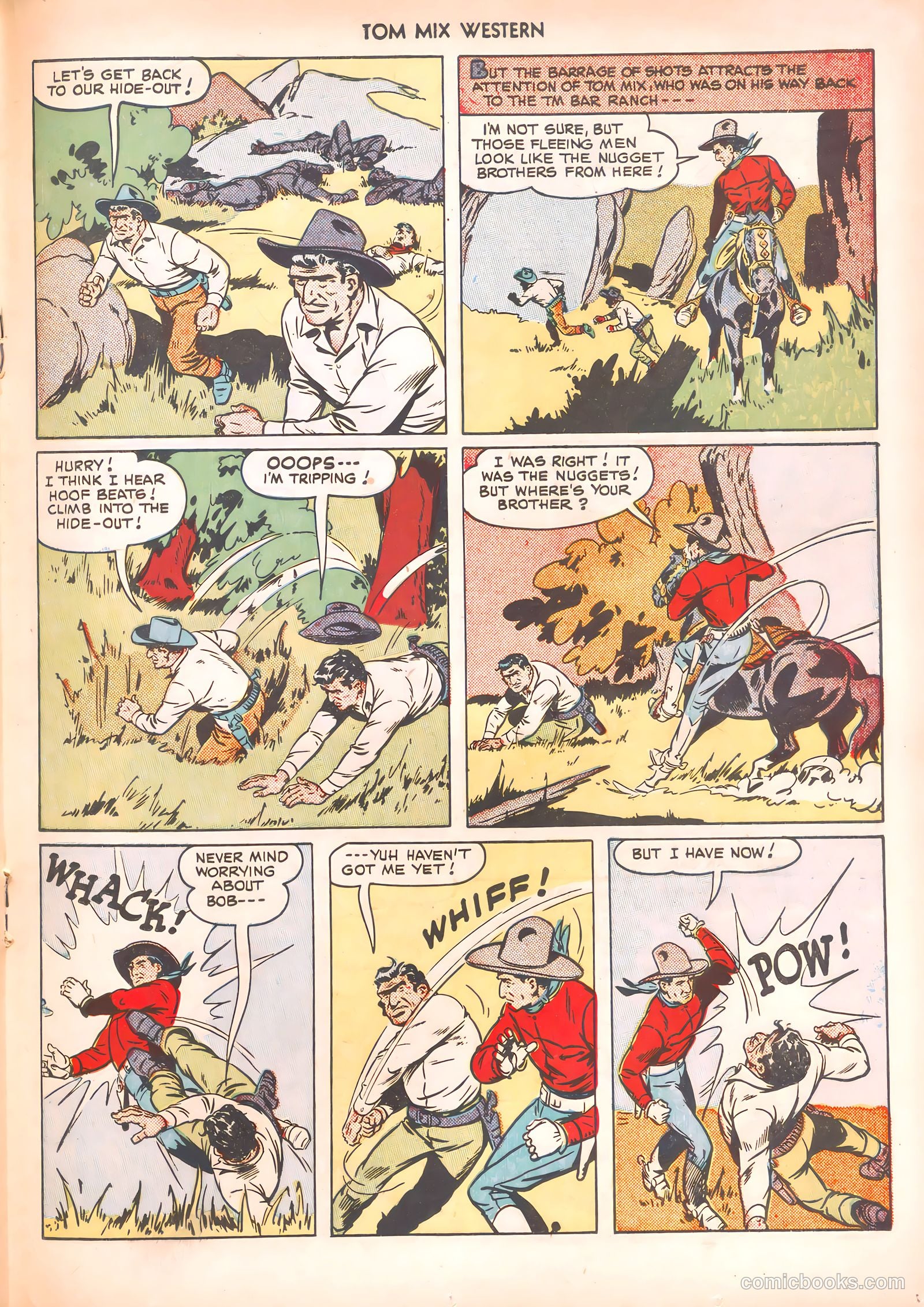Tom Mix Western #36 — page 27 of 52