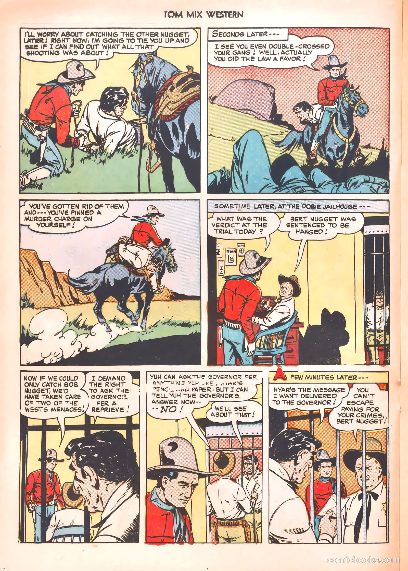 Tom Mix Western #36 — page 28 of 52