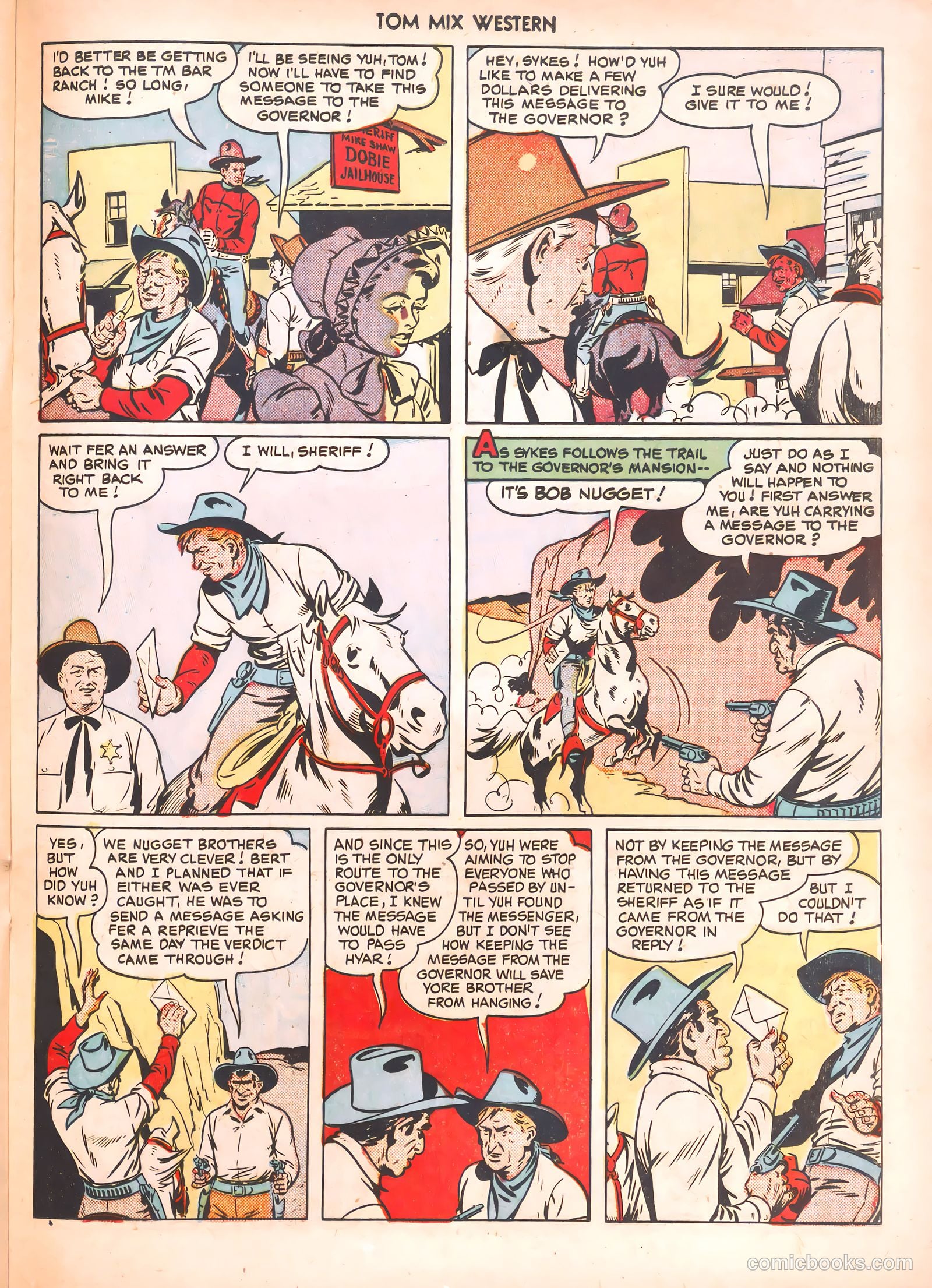 Tom Mix Western #36 — page 29 of 52