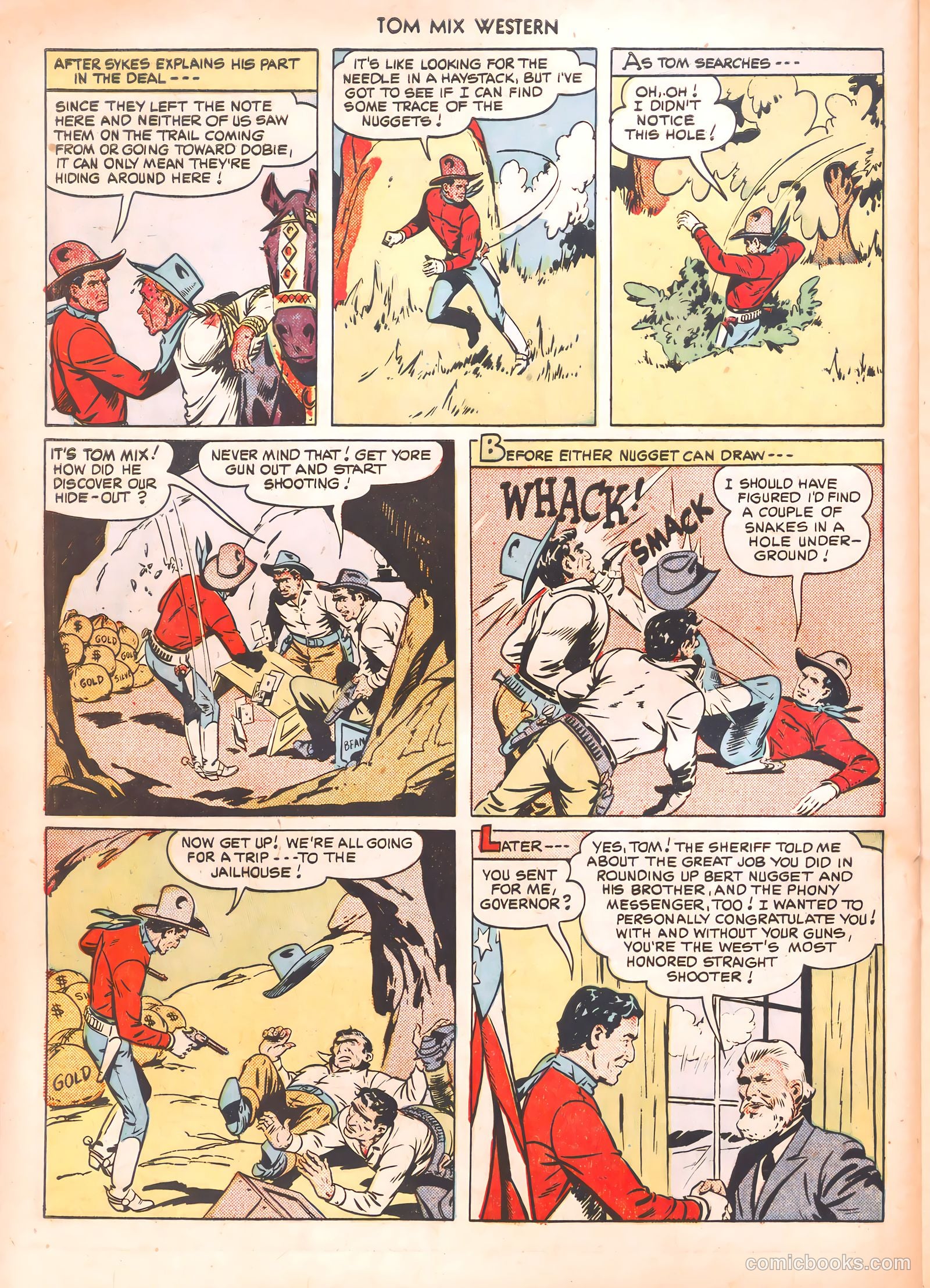 Tom Mix Western #36 — page 32 of 52