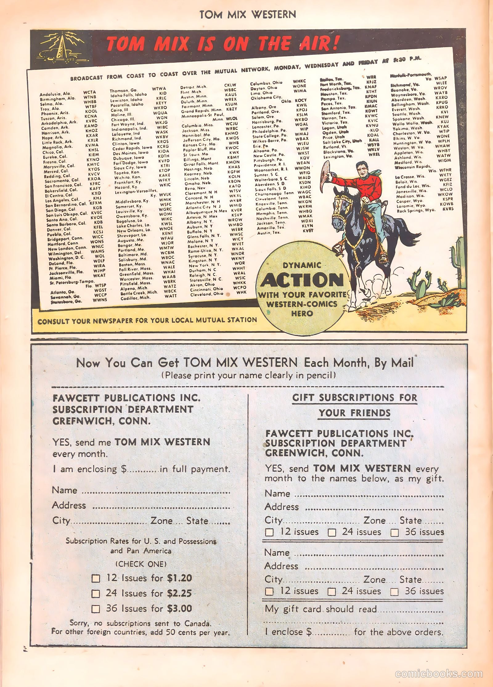 Tom Mix Western #36 — page 34 of 52