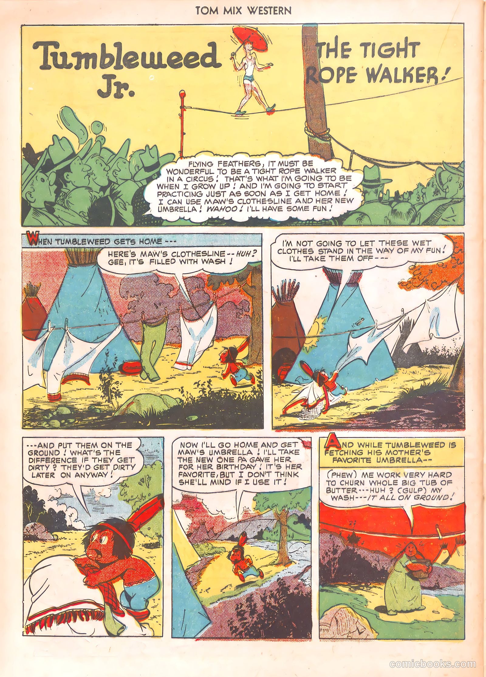 Tom Mix Western #36 — page 36 of 52