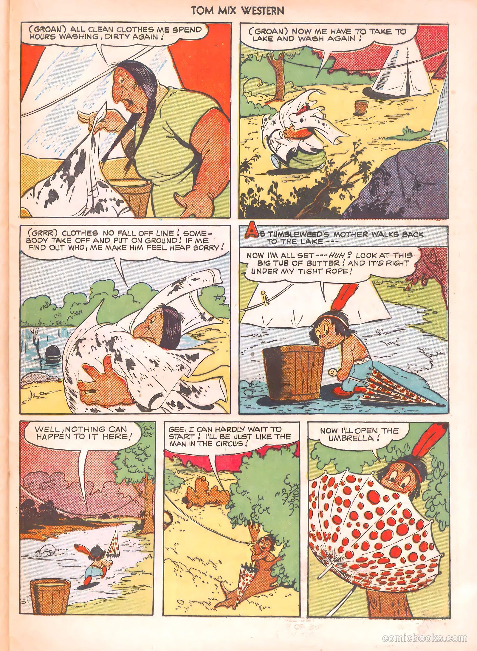 Tom Mix Western #36 — page 37 of 52