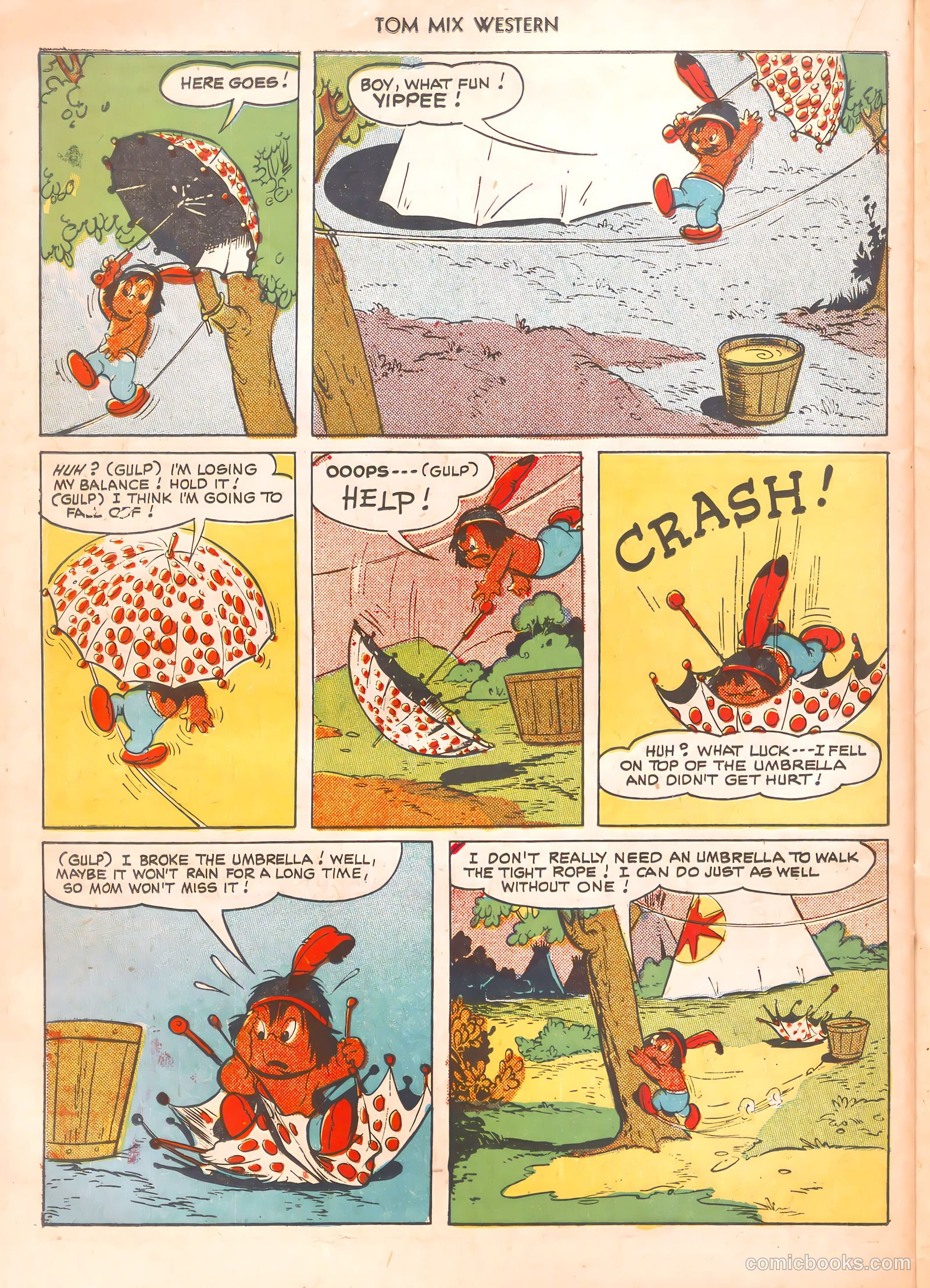 Tom Mix Western #36 — page 38 of 52