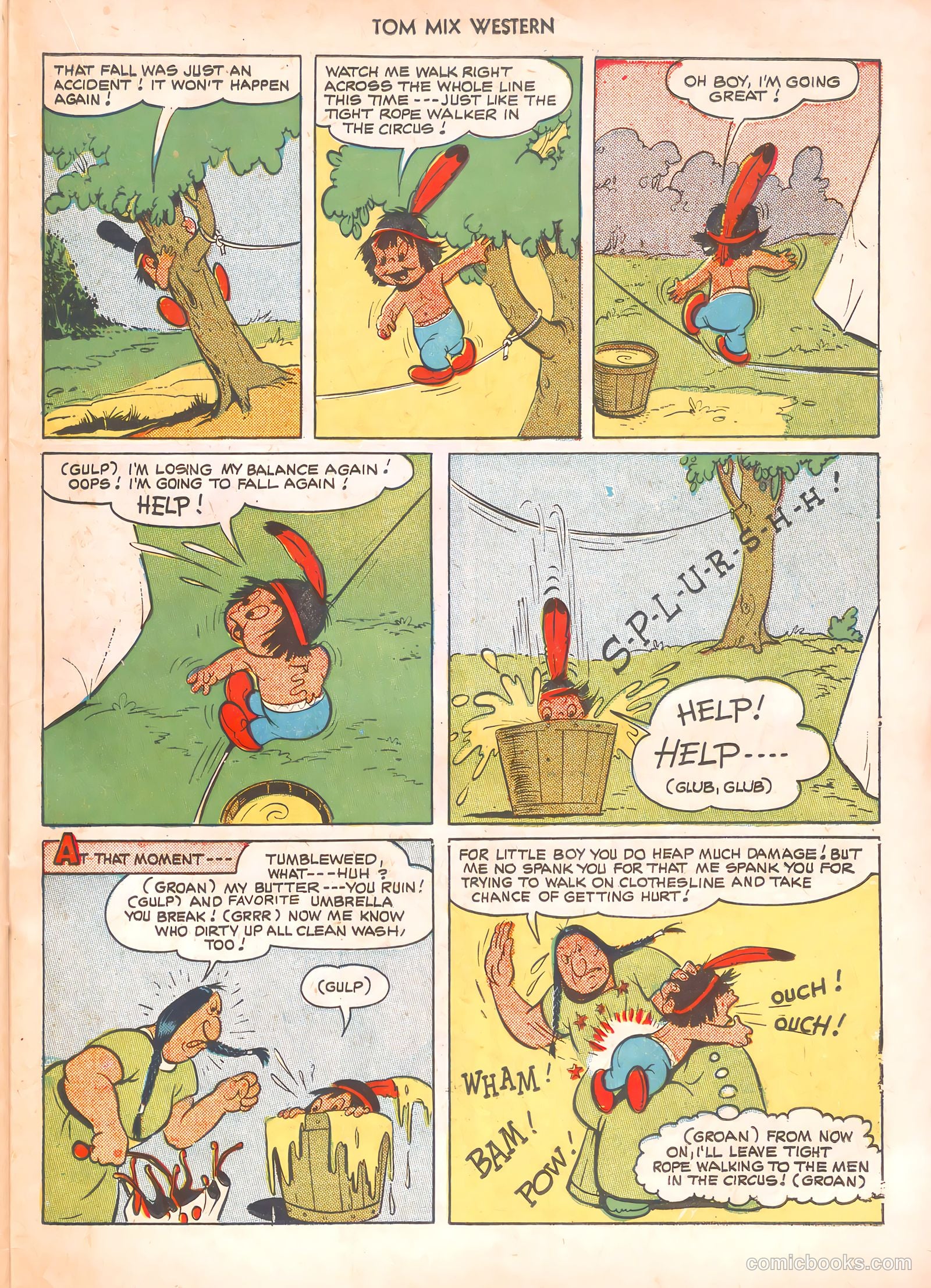Tom Mix Western #36 — page 39 of 52