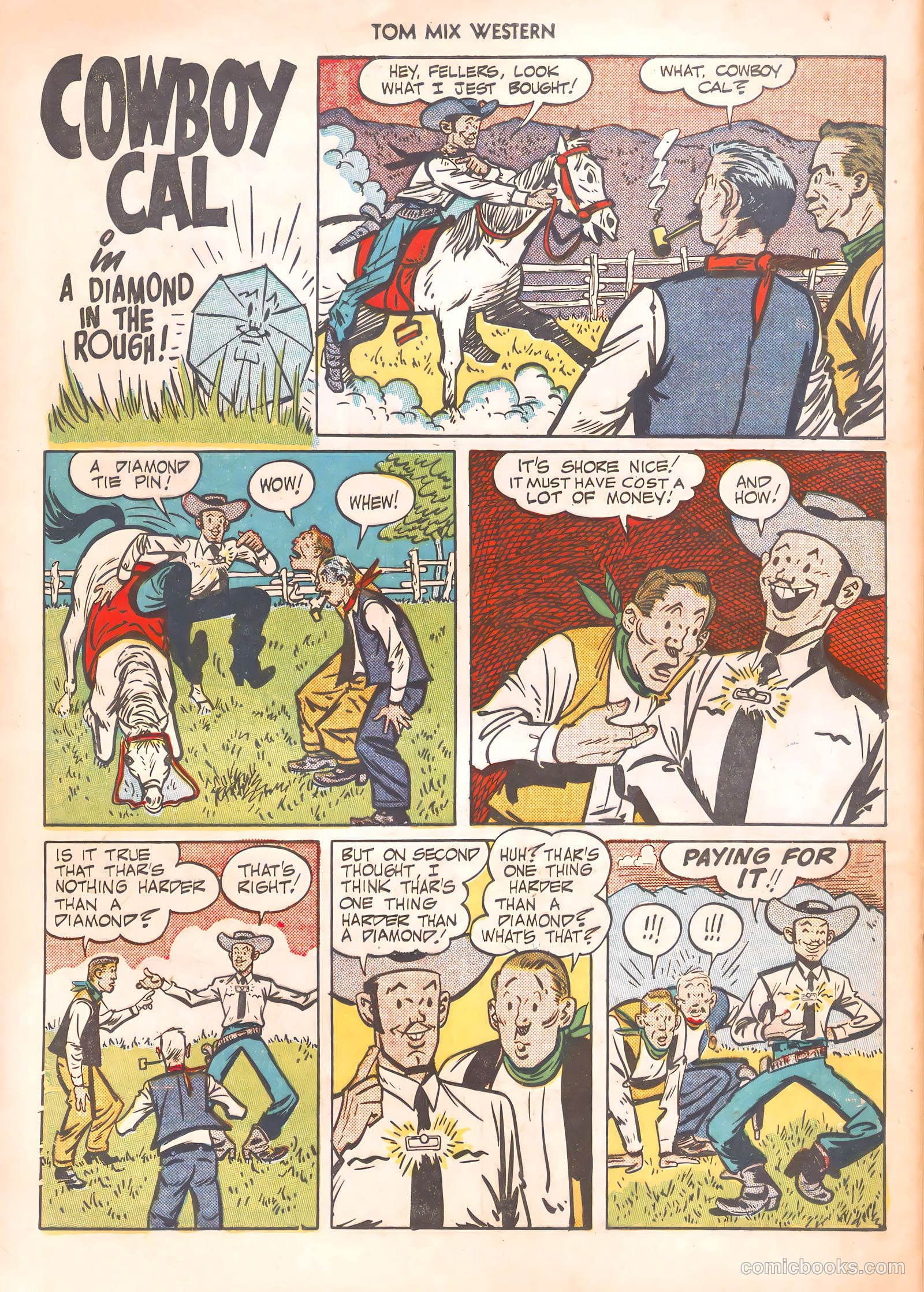 Tom Mix Western #36 — page 40 of 52