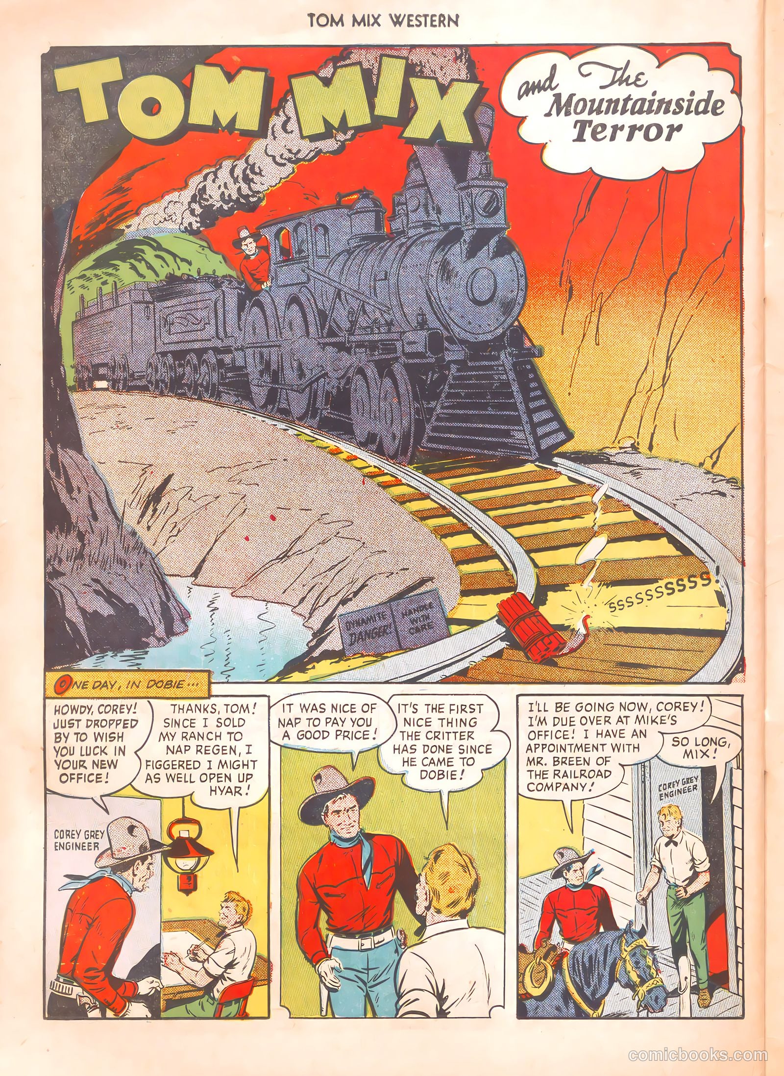 Tom Mix Western #36 — page 42 of 52