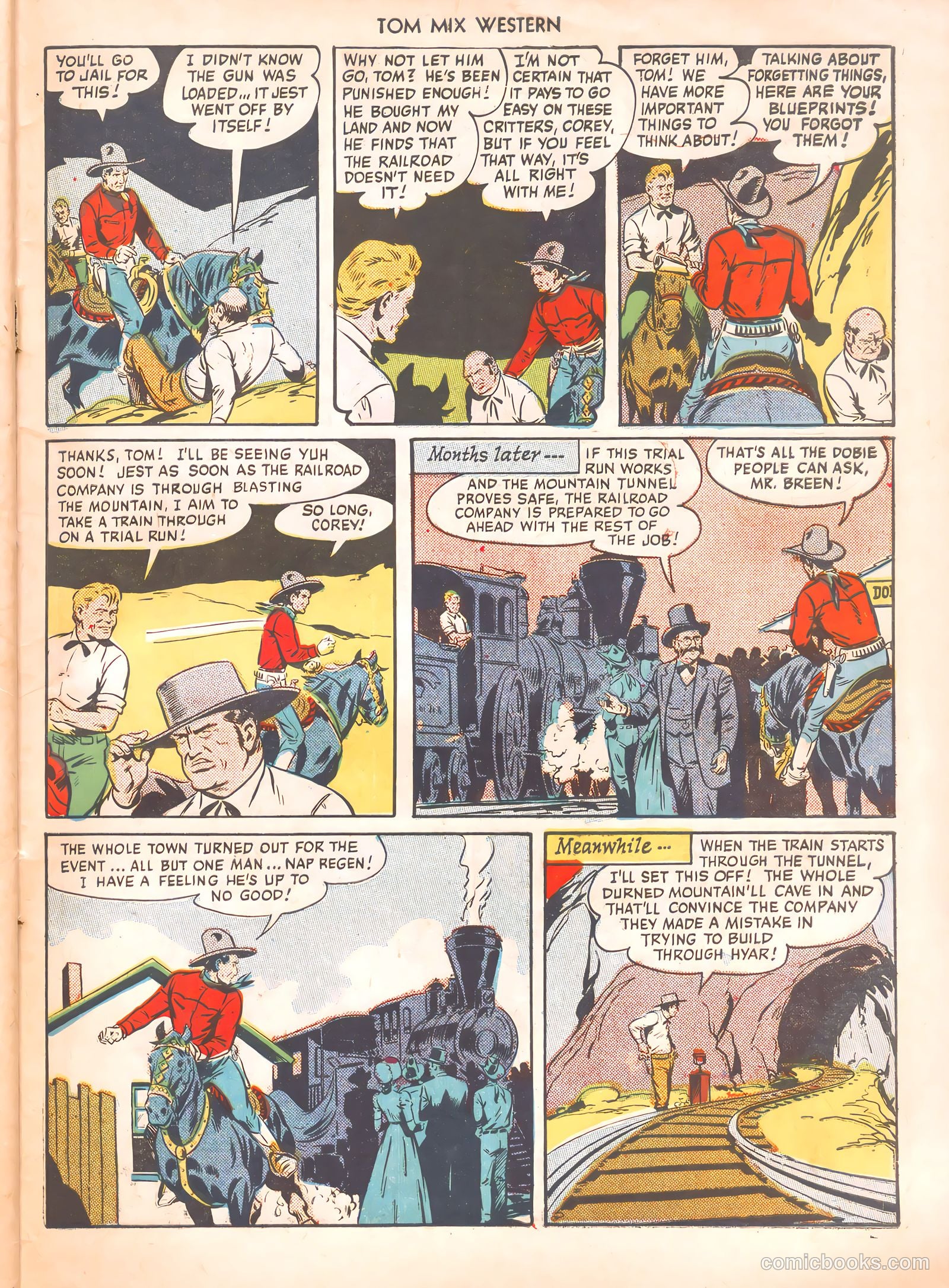Tom Mix Western #36 — page 47 of 52