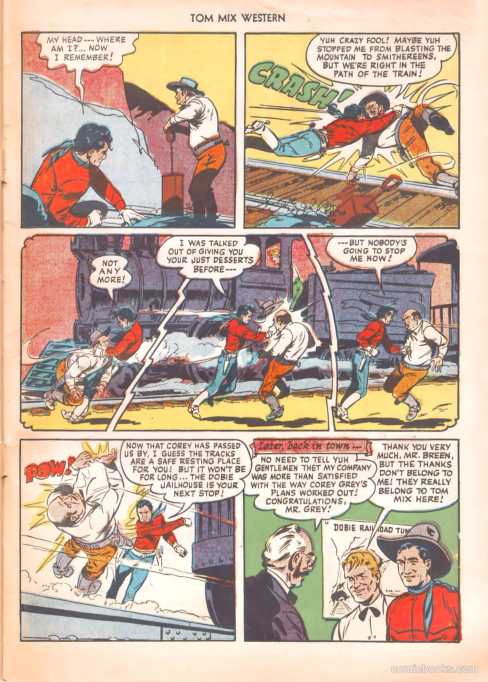 Tom Mix Western #36 — page 49 of 52