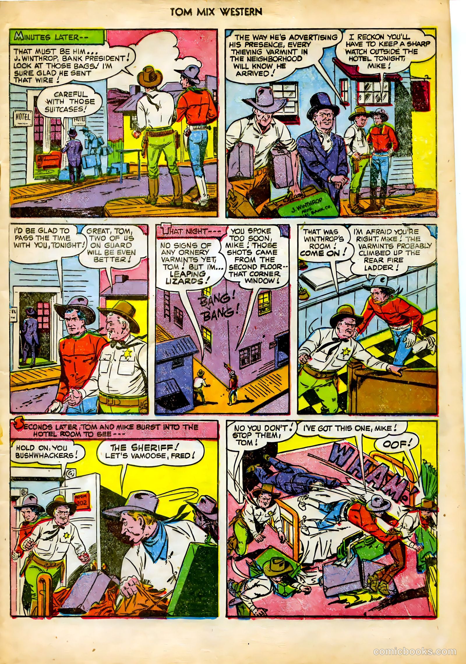 Tom Mix Western #37 — page 5 of 52
