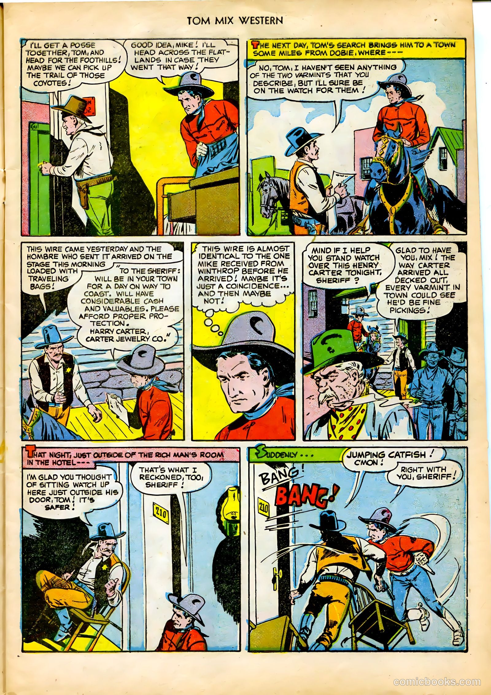 Tom Mix Western #37 — page 7 of 52