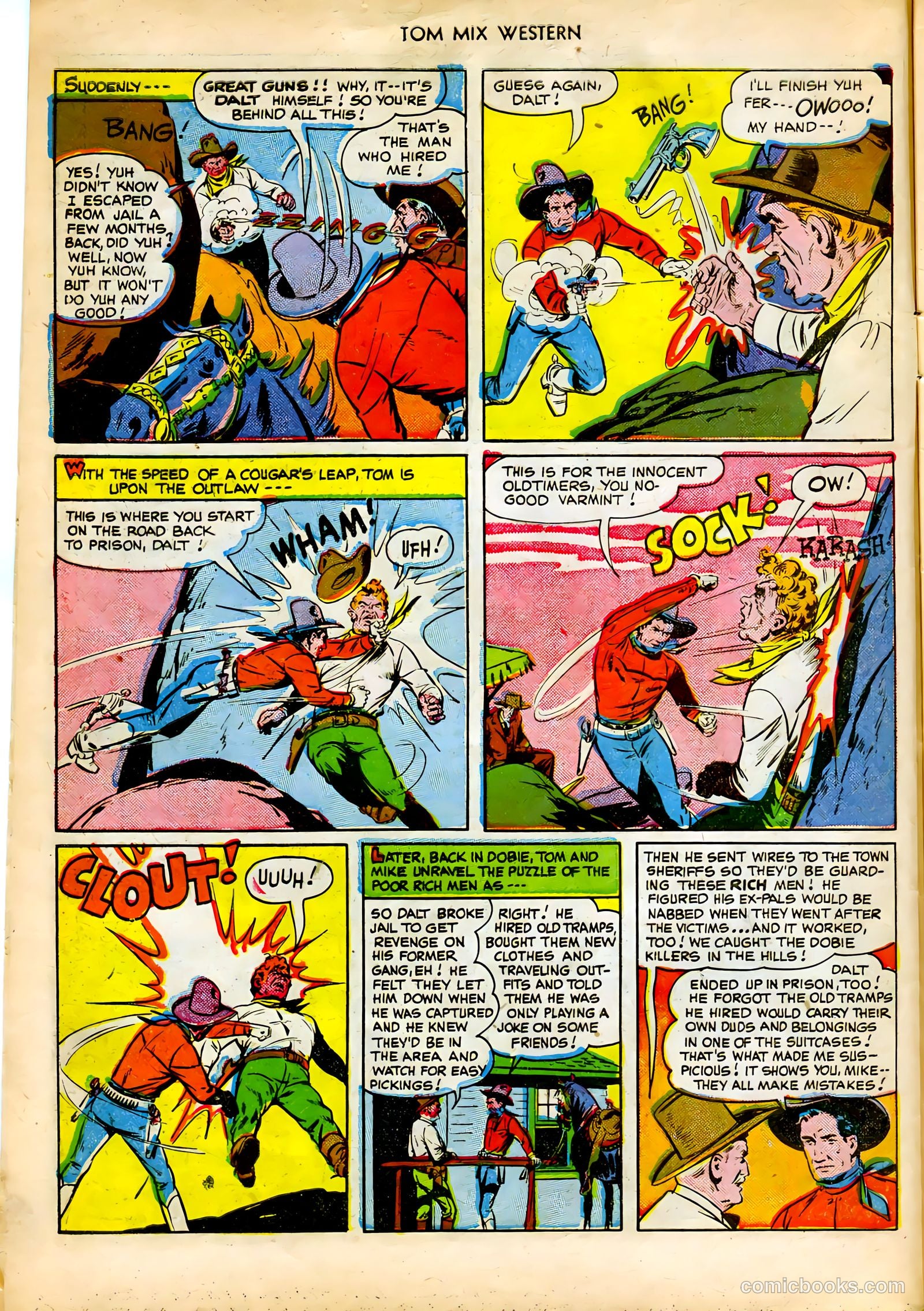 Tom Mix Western #37 — page 10 of 52