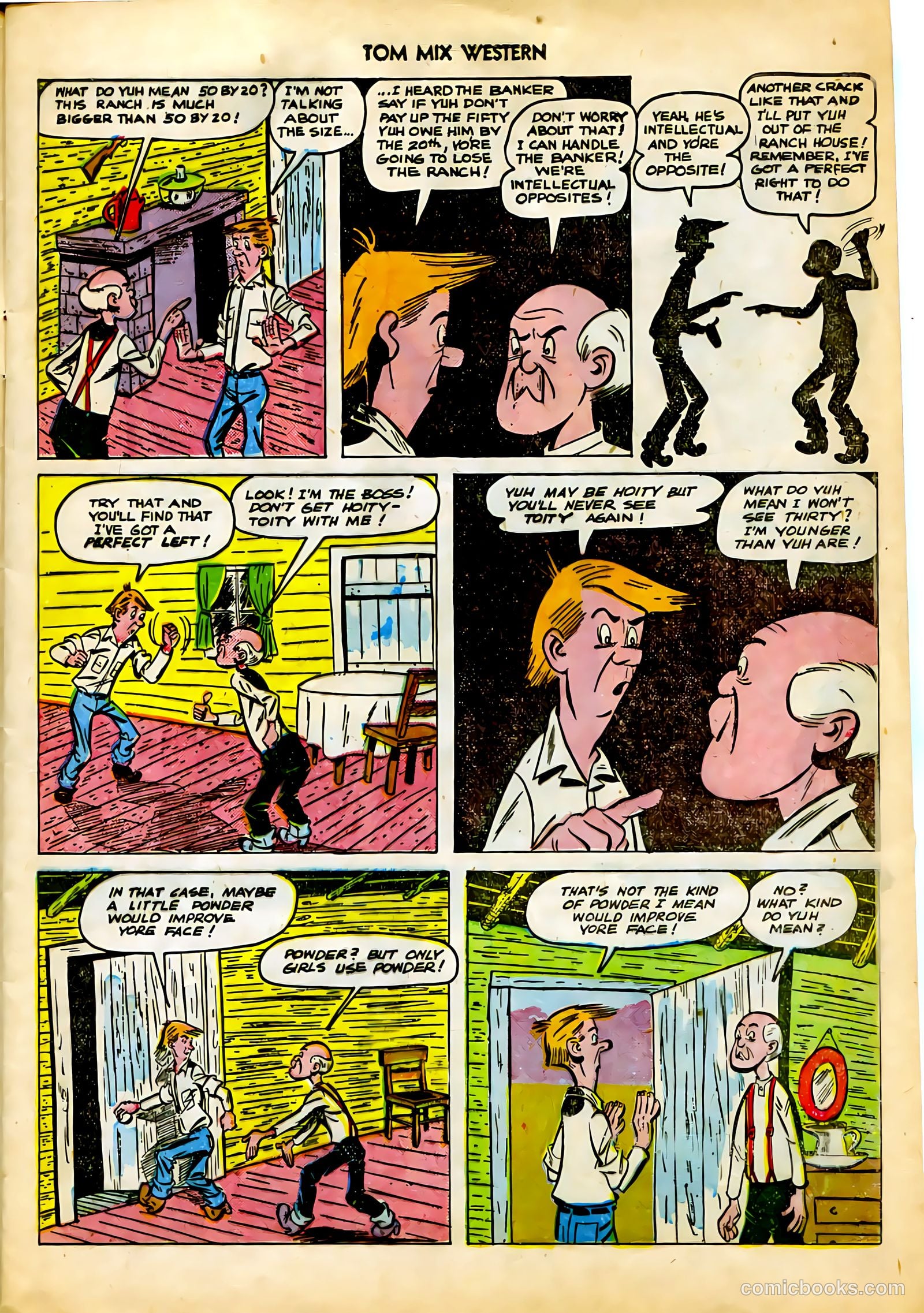 Tom Mix Western #37 — page 13 of 52