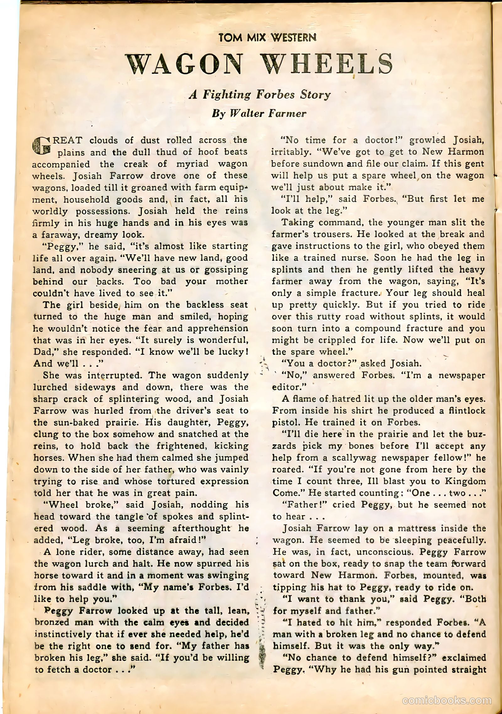 Tom Mix Western #37 — page 16 of 52
