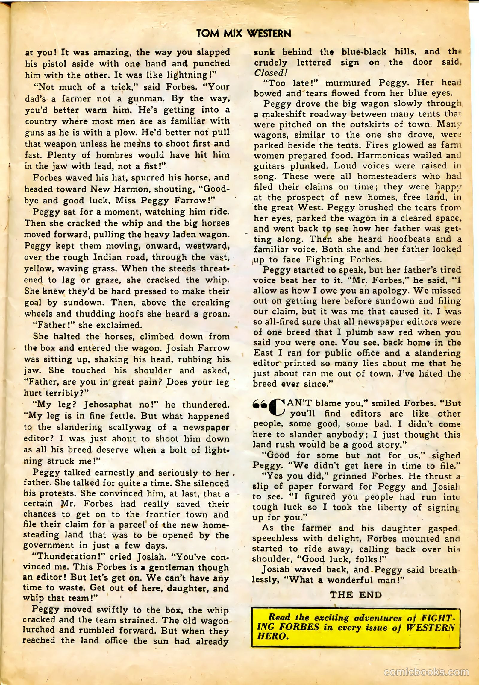 Tom Mix Western #37 — page 17 of 52