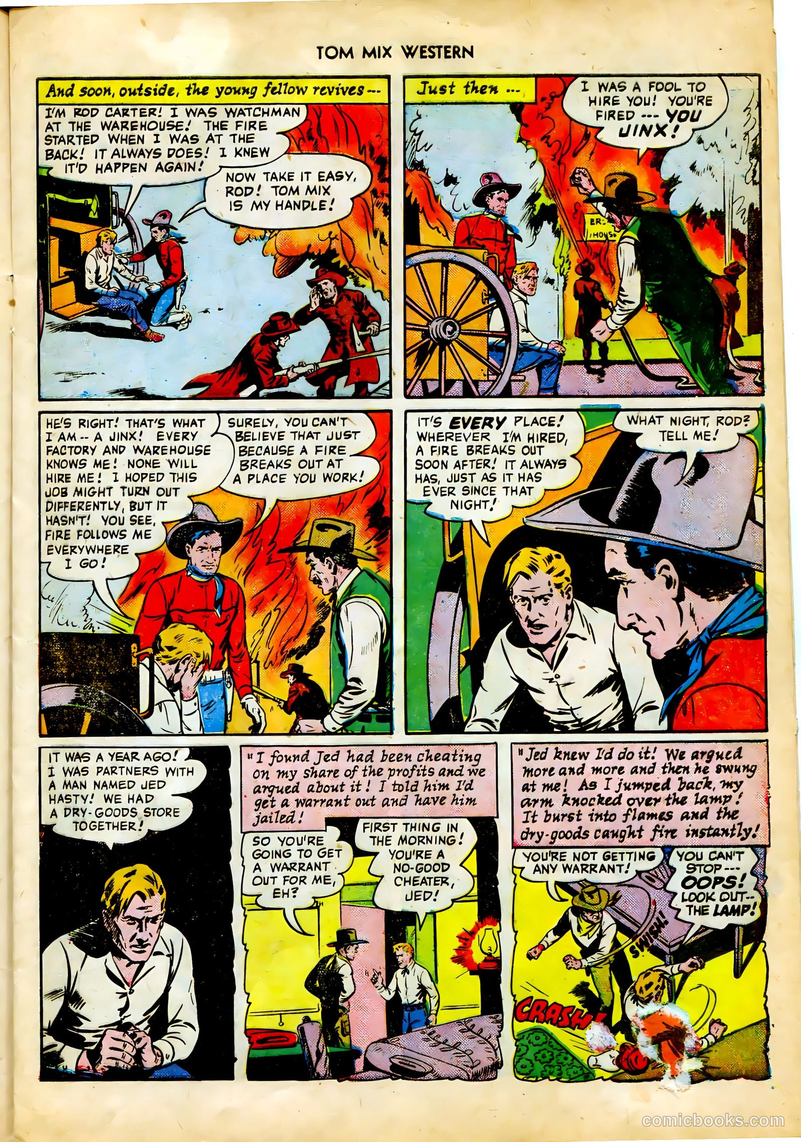 Tom Mix Western #37 — page 21 of 52