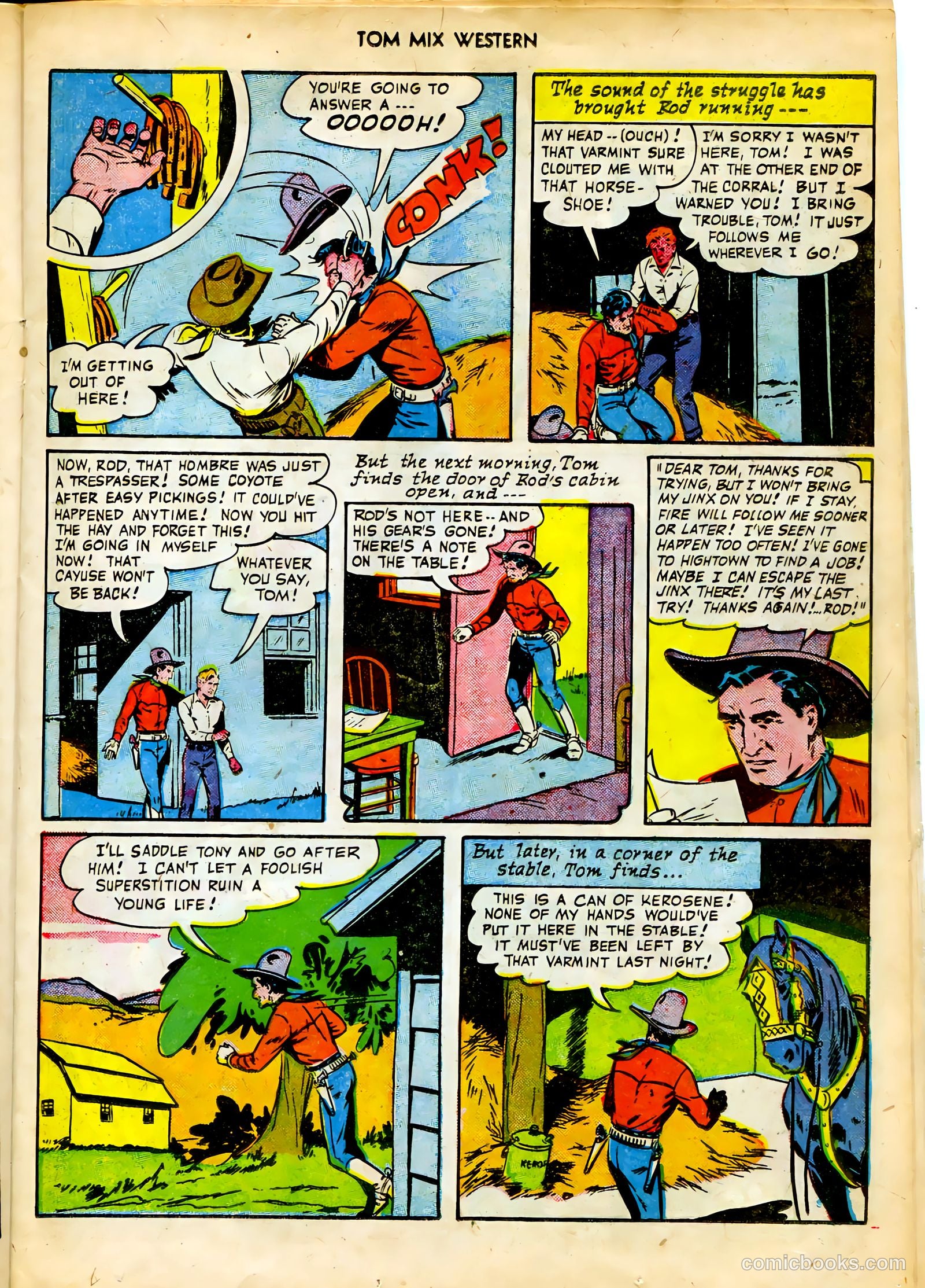 Tom Mix Western #37 — page 23 of 52
